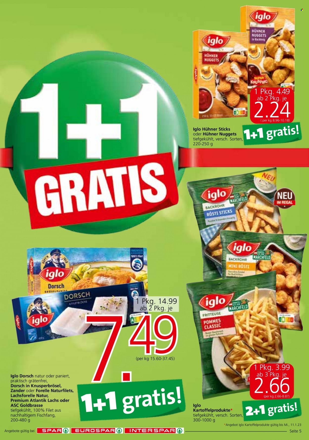 Angebote INTERSPAR - 2.1.2023 - 18.1.2023. Seite 5