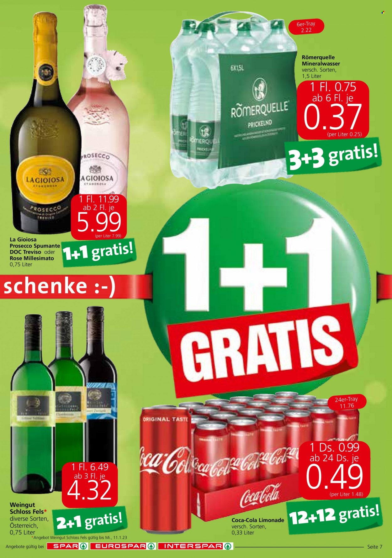 Angebote INTERSPAR - 2.1.2023 - 18.1.2023. Seite 7