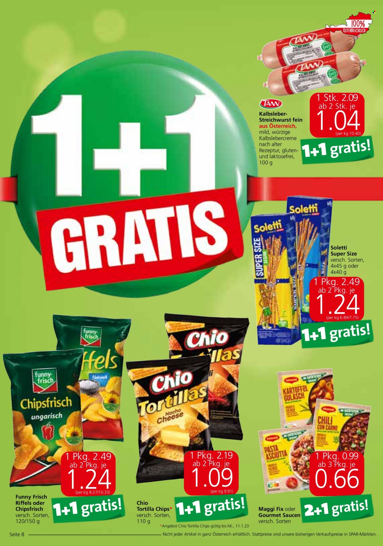 Angebote INTERSPAR - 2.1.2023 - 18.1.2023. Seite 8