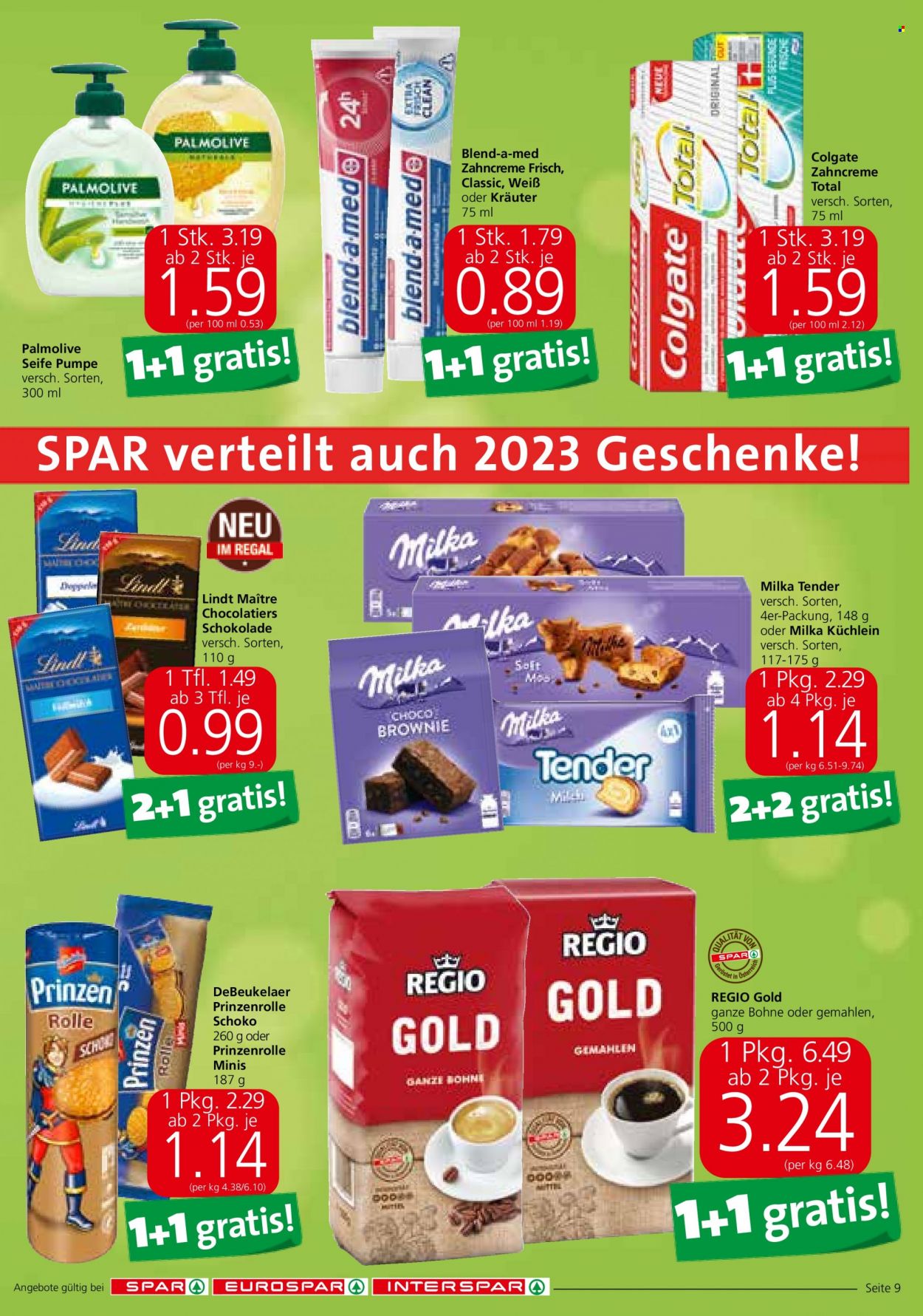 Angebote INTERSPAR - 2.1.2023 - 18.1.2023. Seite 9