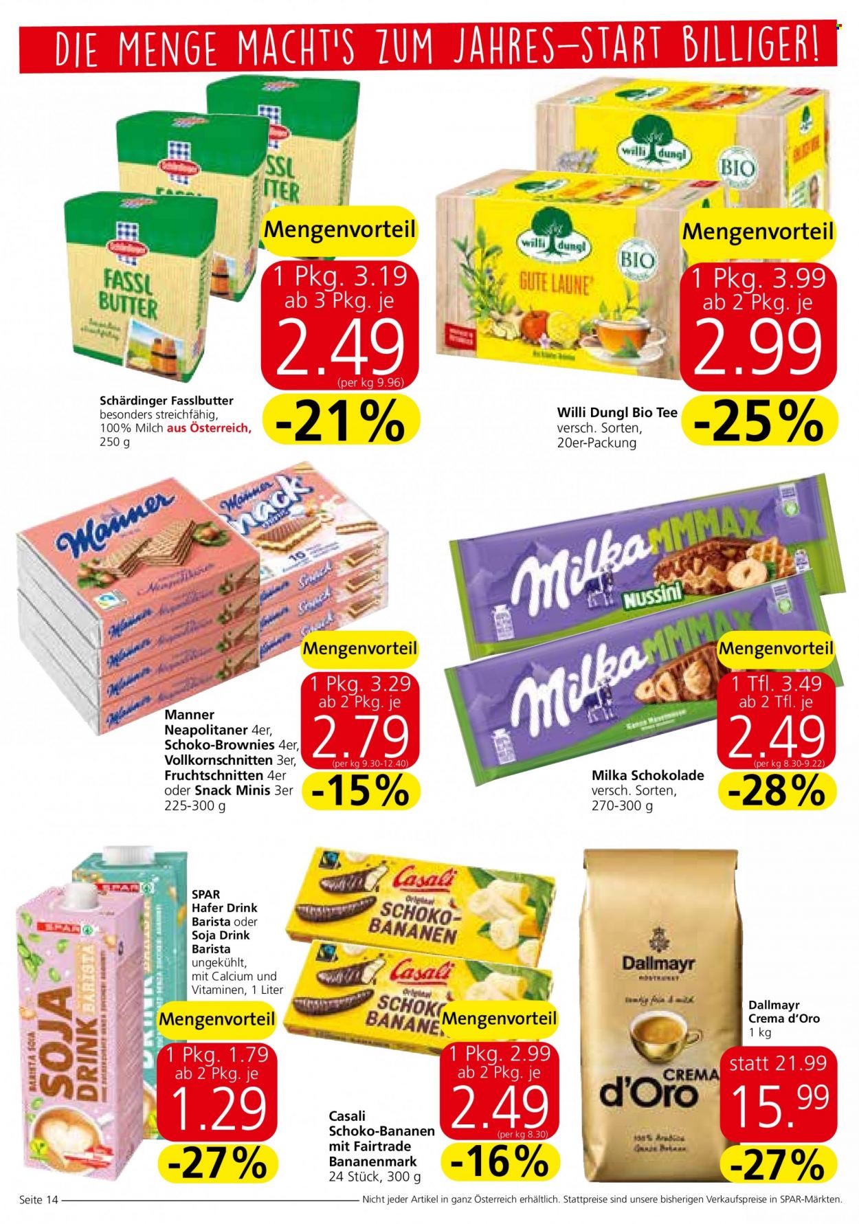 Angebote INTERSPAR - 2.1.2023 - 18.1.2023. Seite 14