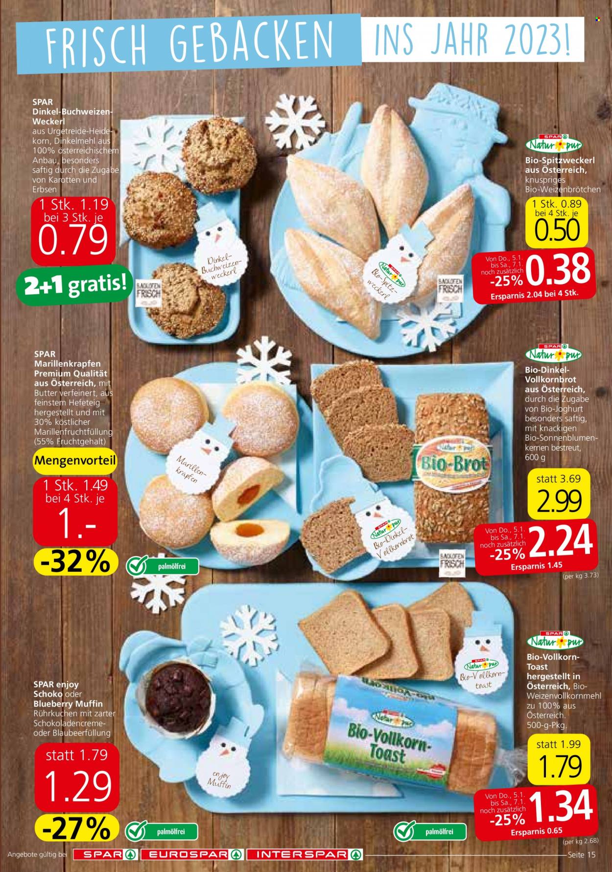 Angebote INTERSPAR - 2.1.2023 - 18.1.2023. Seite 15