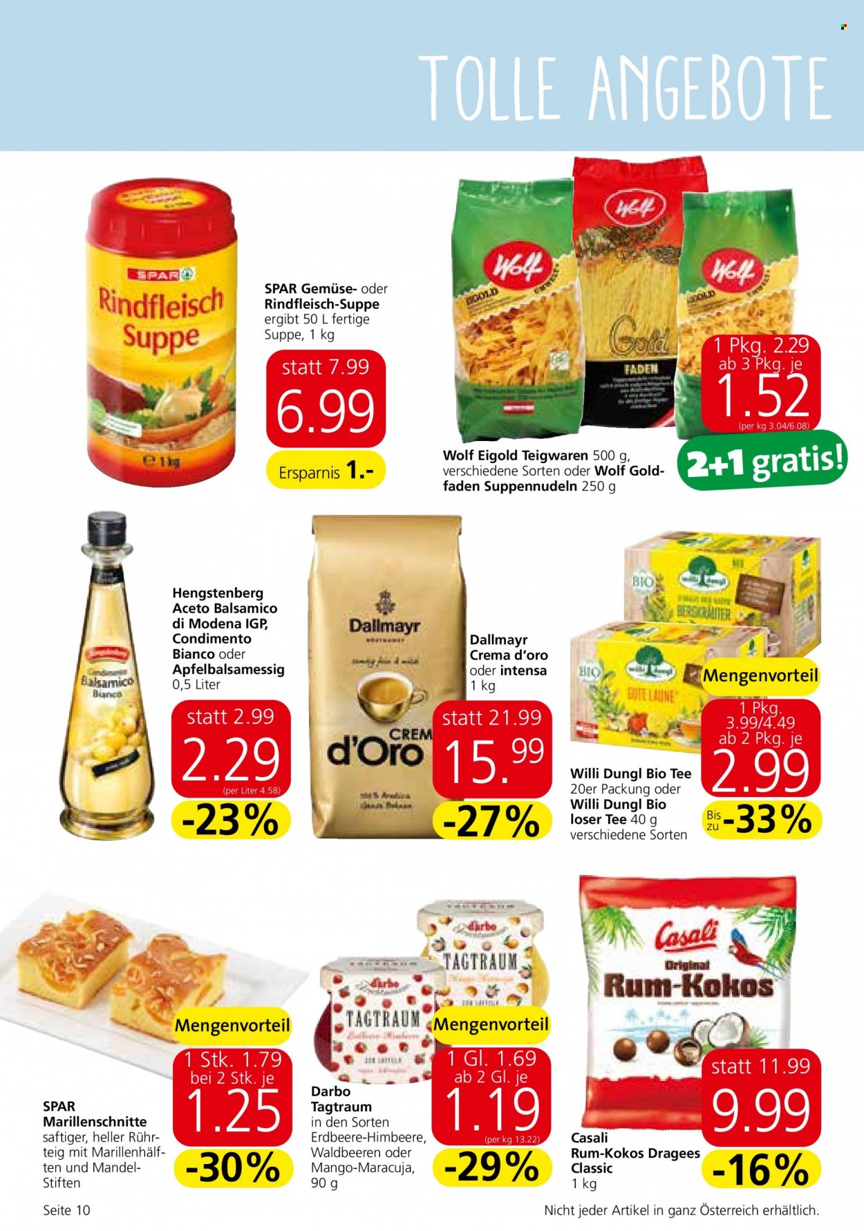 Angebote EUROSPAR - 2.1.2023 - 18.1.2023. Seite 10