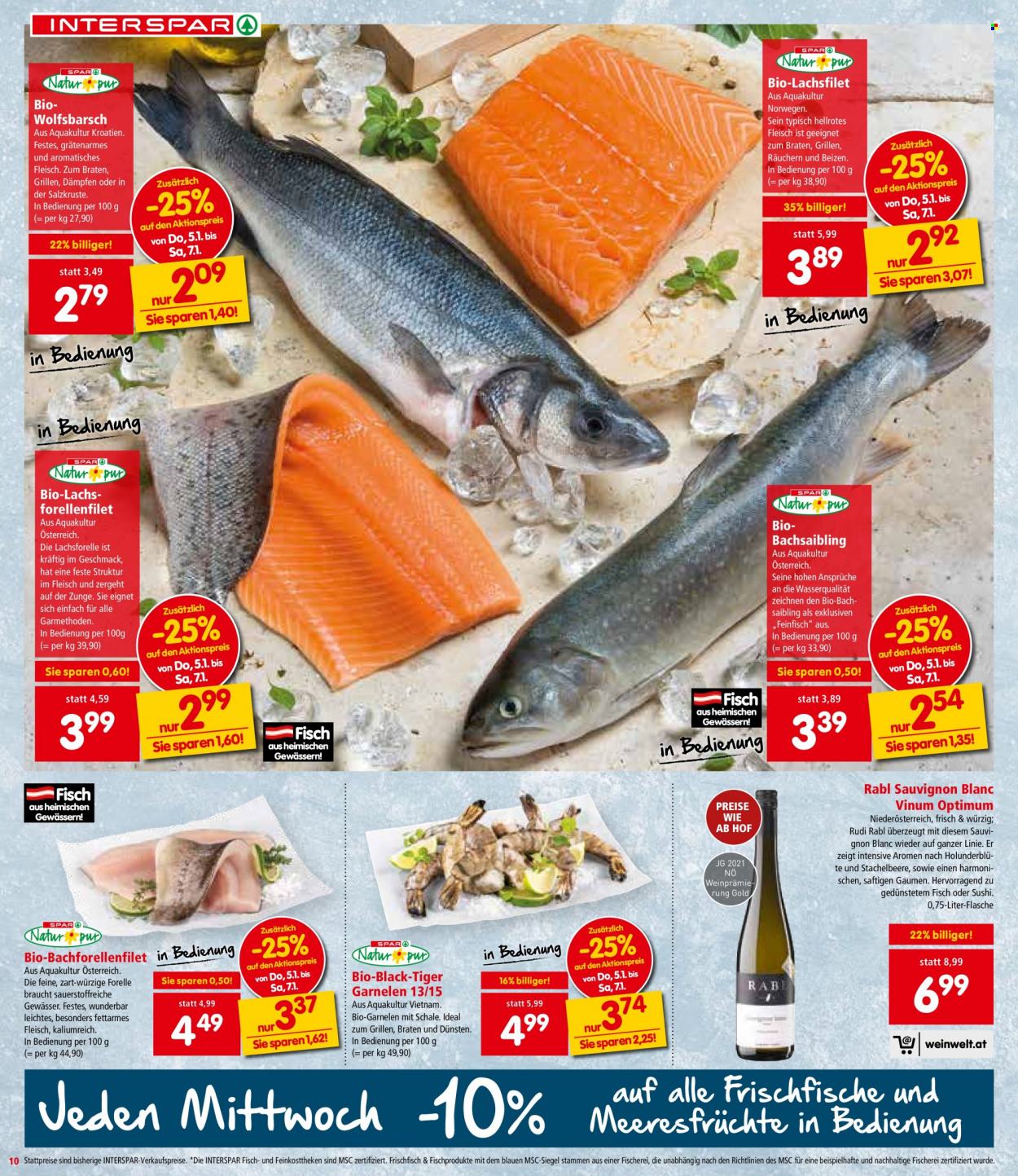 Angebote INTERSPAR - 2.1.2023 - 18.1.2023. Seite 10