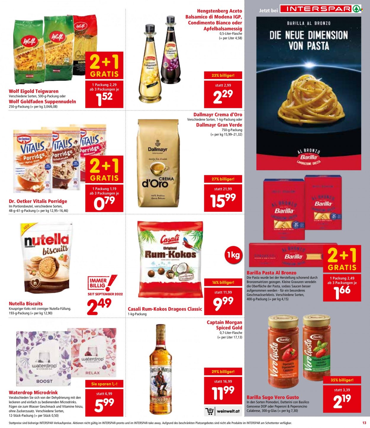 Angebote INTERSPAR - 2.1.2023 - 18.1.2023. Seite 13