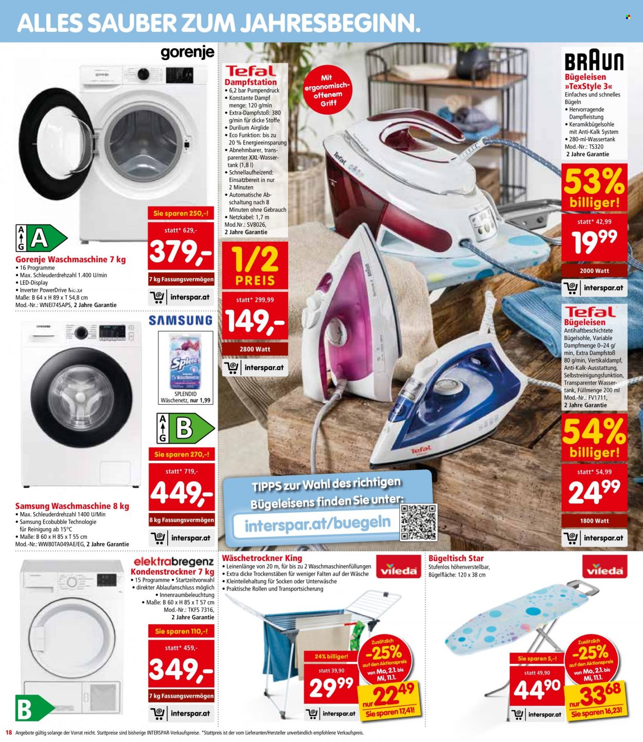 Angebote INTERSPAR - 2.1.2023 - 18.1.2023. Seite 18