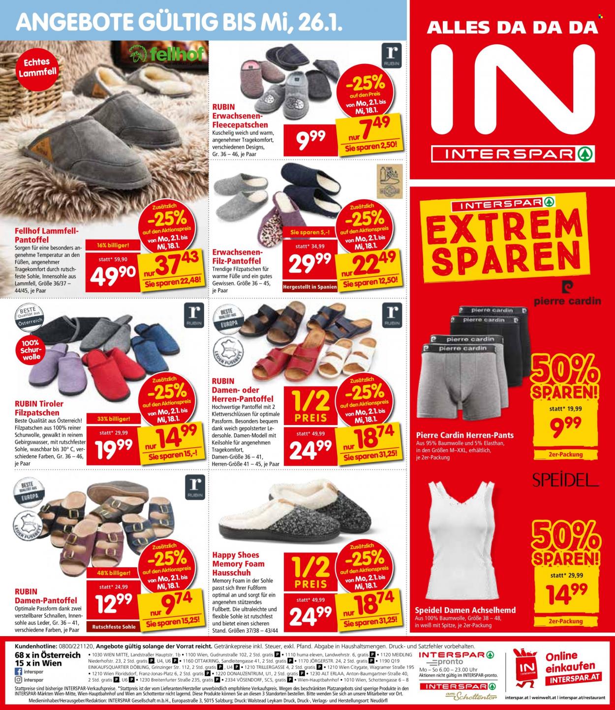 Angebote INTERSPAR - 2.1.2023 - 18.1.2023. Seite 24