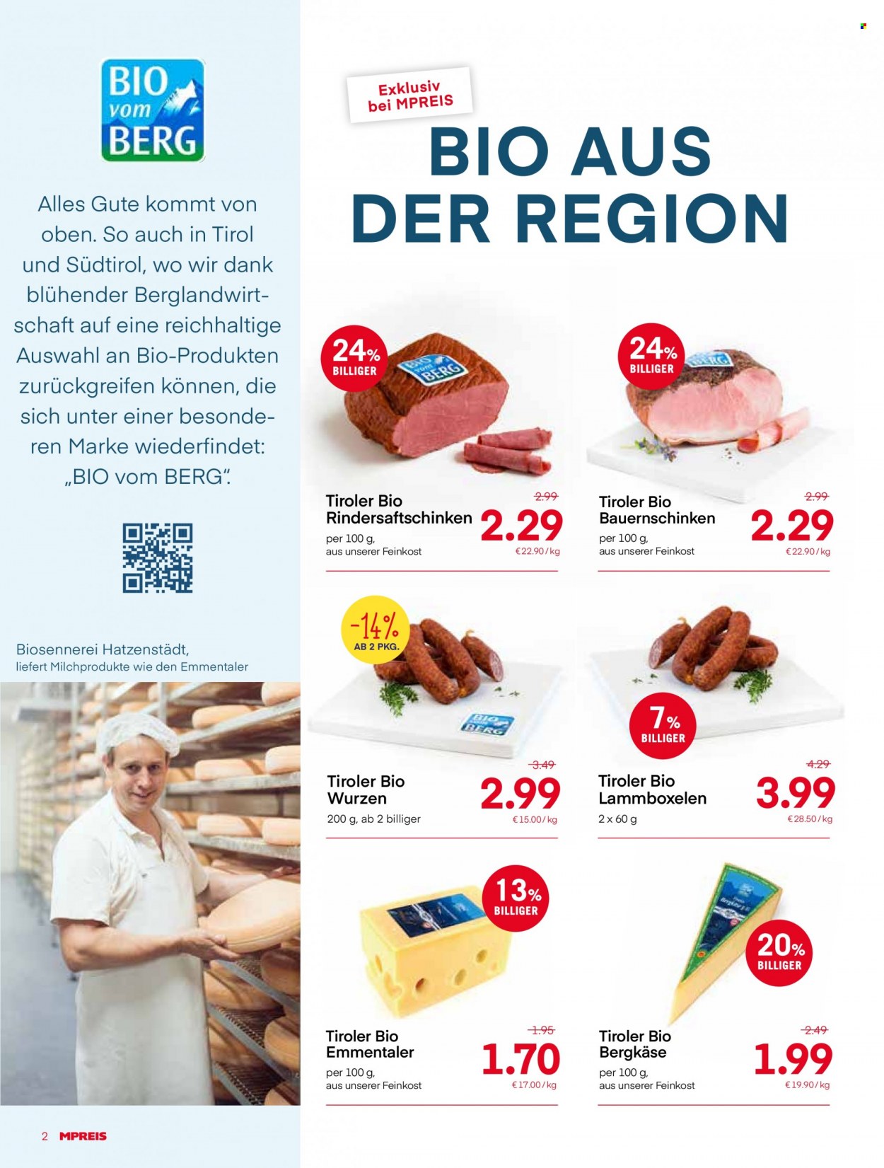 Angebote MPREIS - 2.1.2023 - 8.1.2023. Seite 2