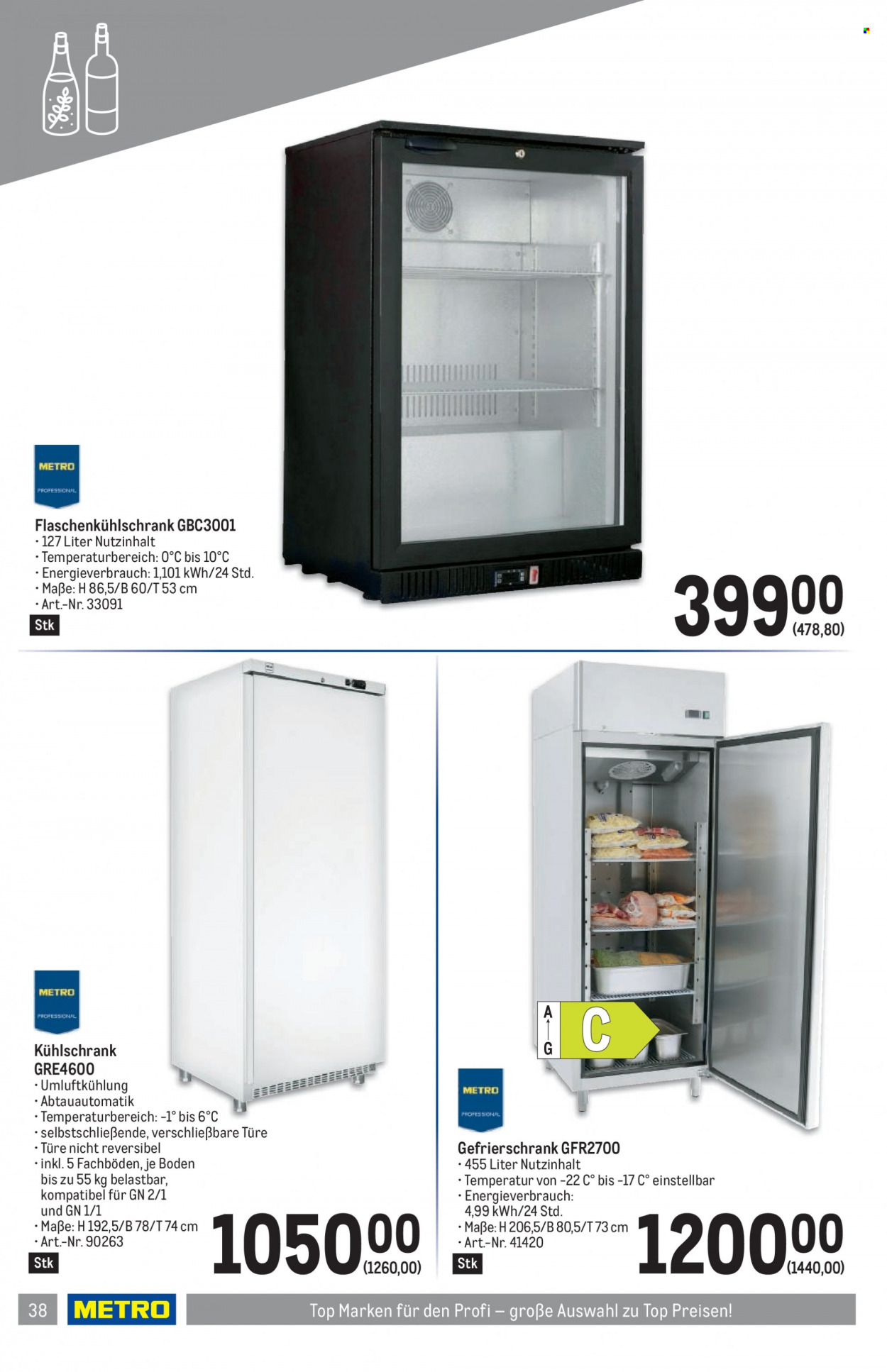 Angebote Metro - 12.1.2023 - 25.1.2023. Seite 38