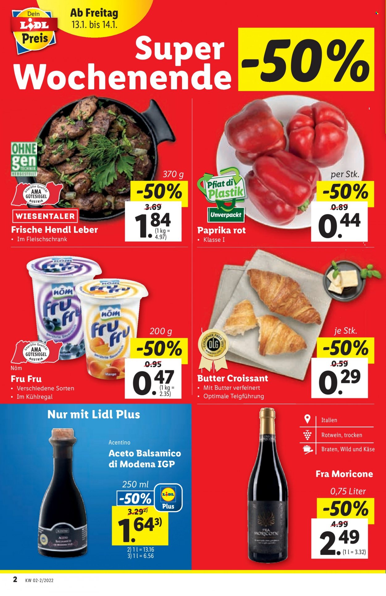 Angebote Lidl - 12.1.2023 - 18.1.2023. Seite 2