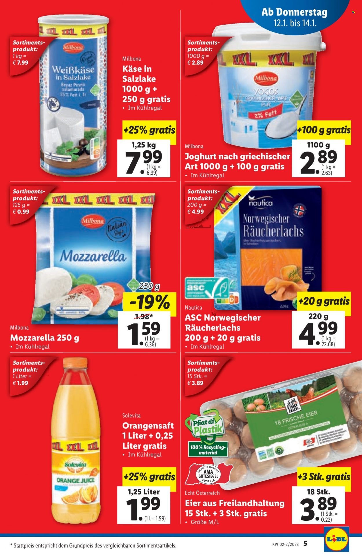 Angebote Lidl - 12.1.2023 - 18.1.2023. Seite 5