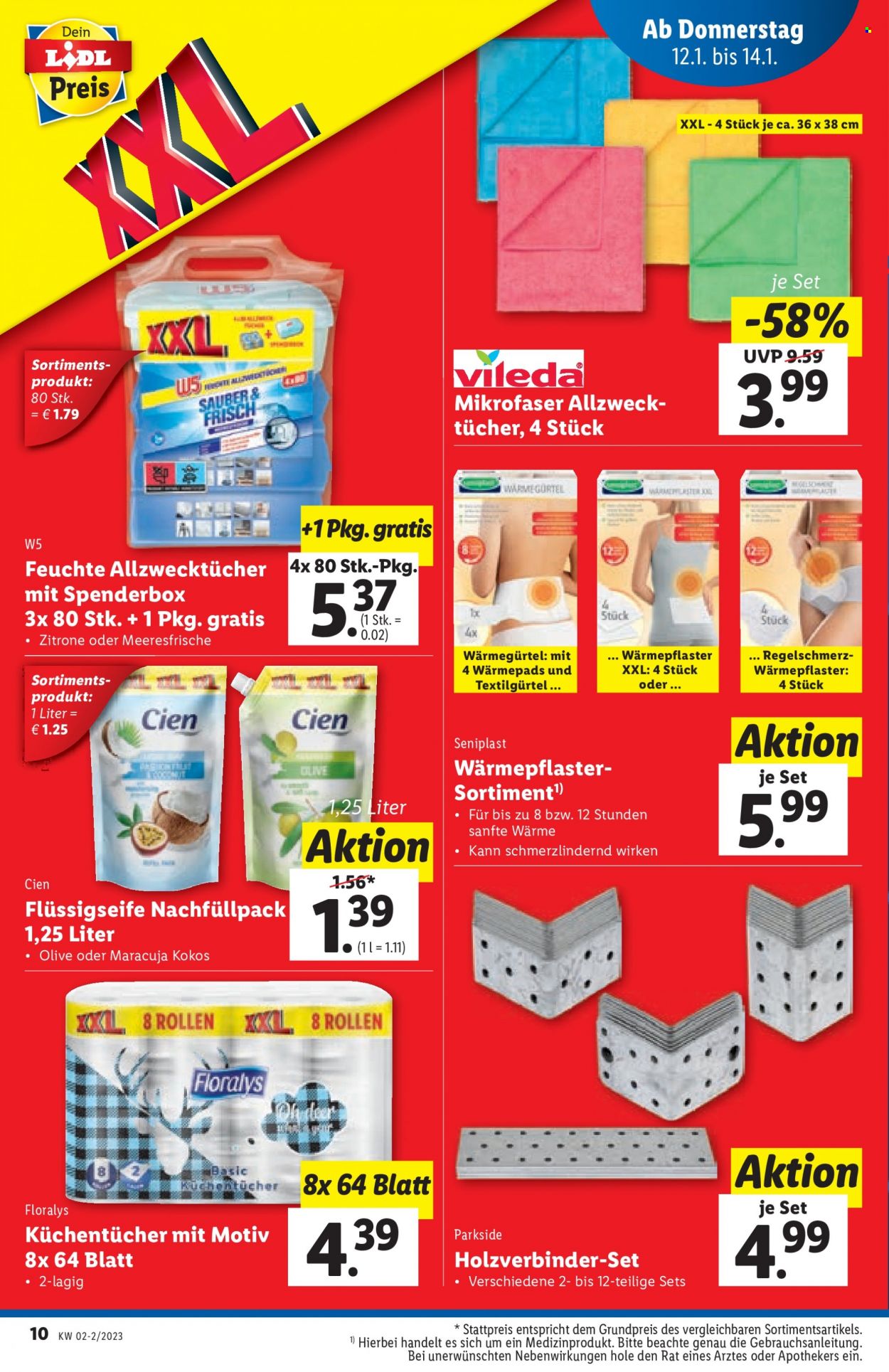 Angebote Lidl - 12.1.2023 - 18.1.2023. Seite 10