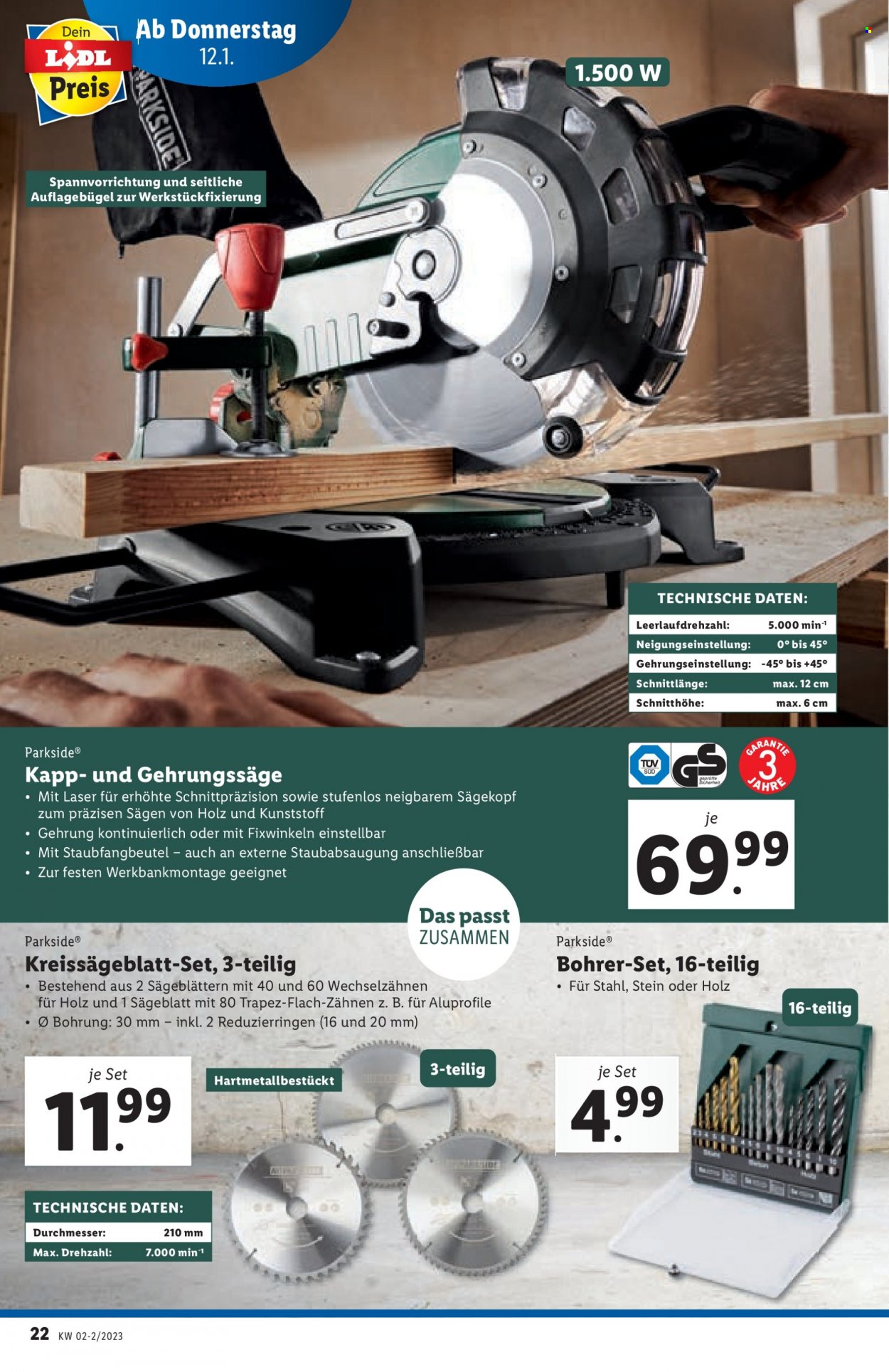 Angebote Lidl - 12.1.2023 - 18.1.2023. Seite 22