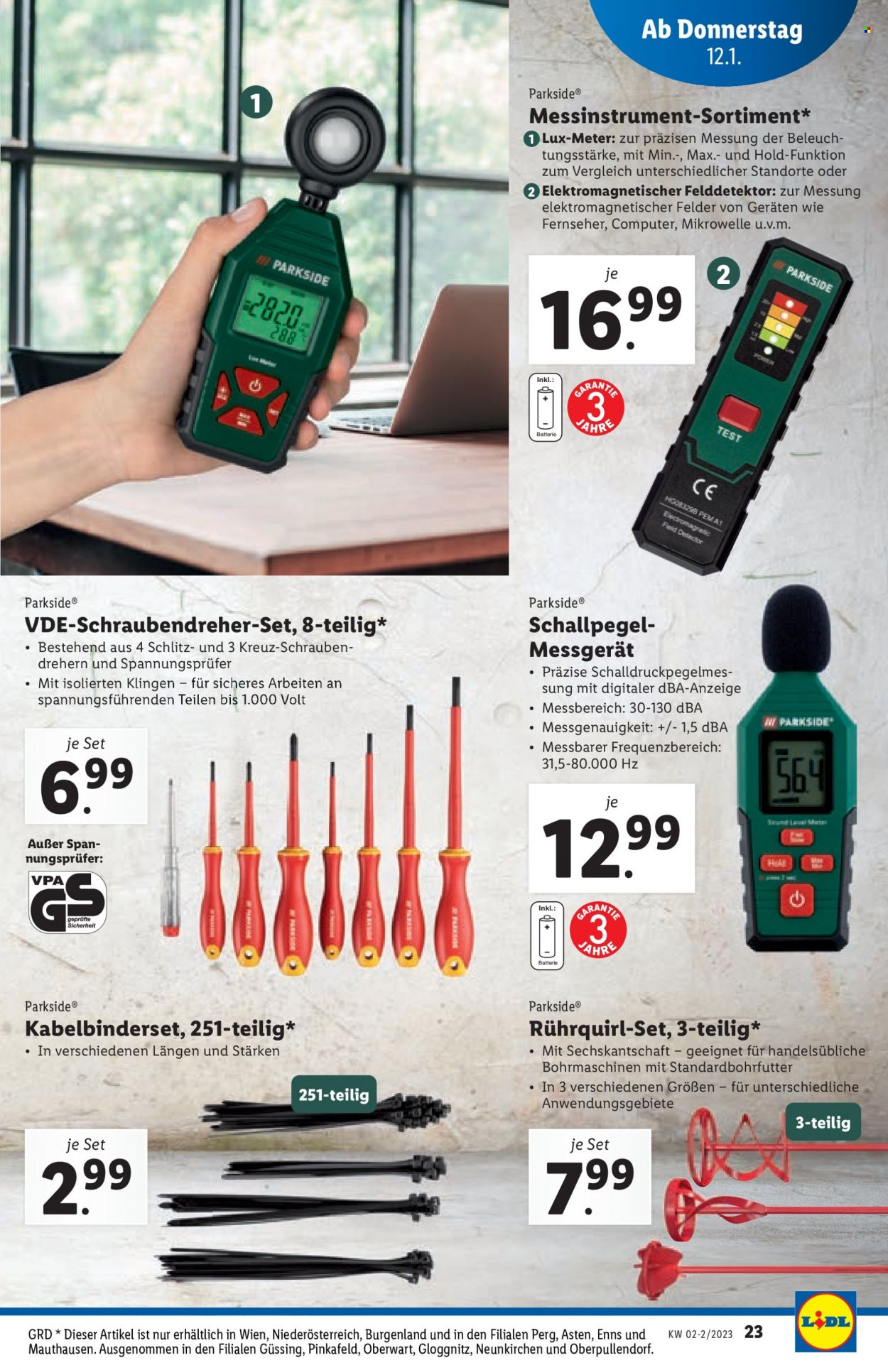Angebote Lidl - 12.1.2023 - 18.1.2023. Seite 23