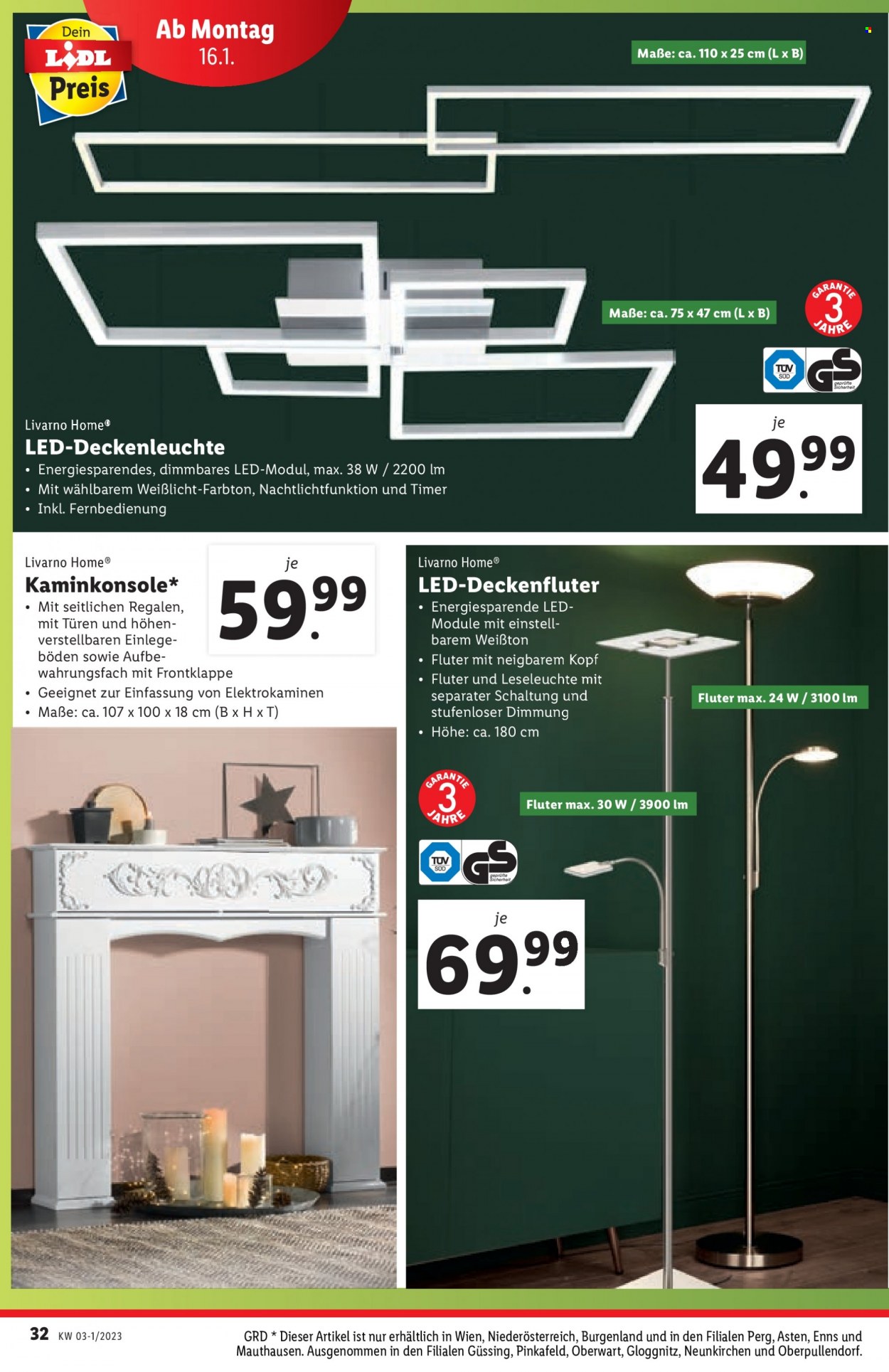 Angebote Lidl - 12.1.2023 - 18.1.2023. Seite 32