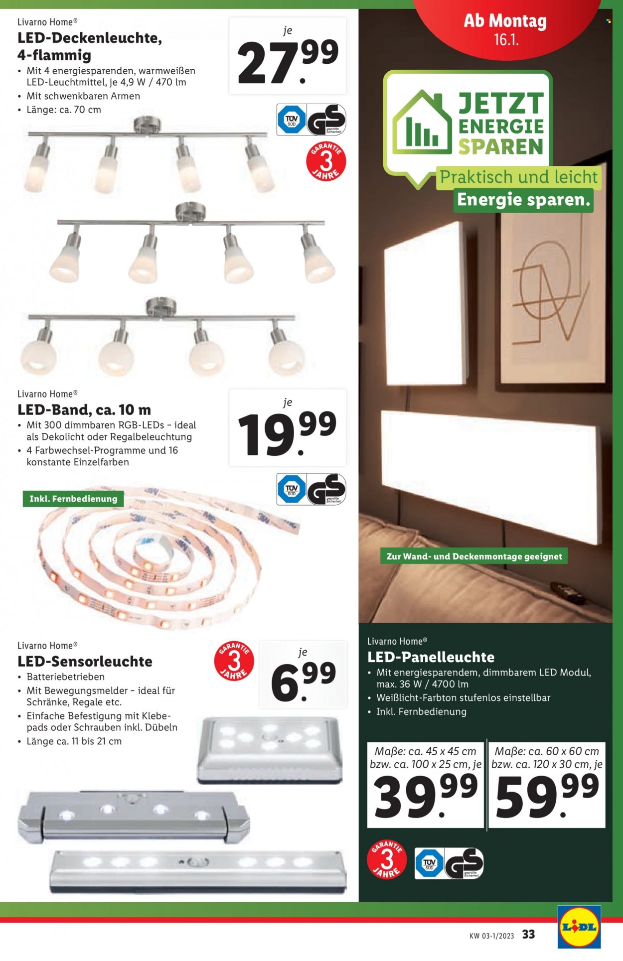 Angebote Lidl - 12.1.2023 - 18.1.2023. Seite 33