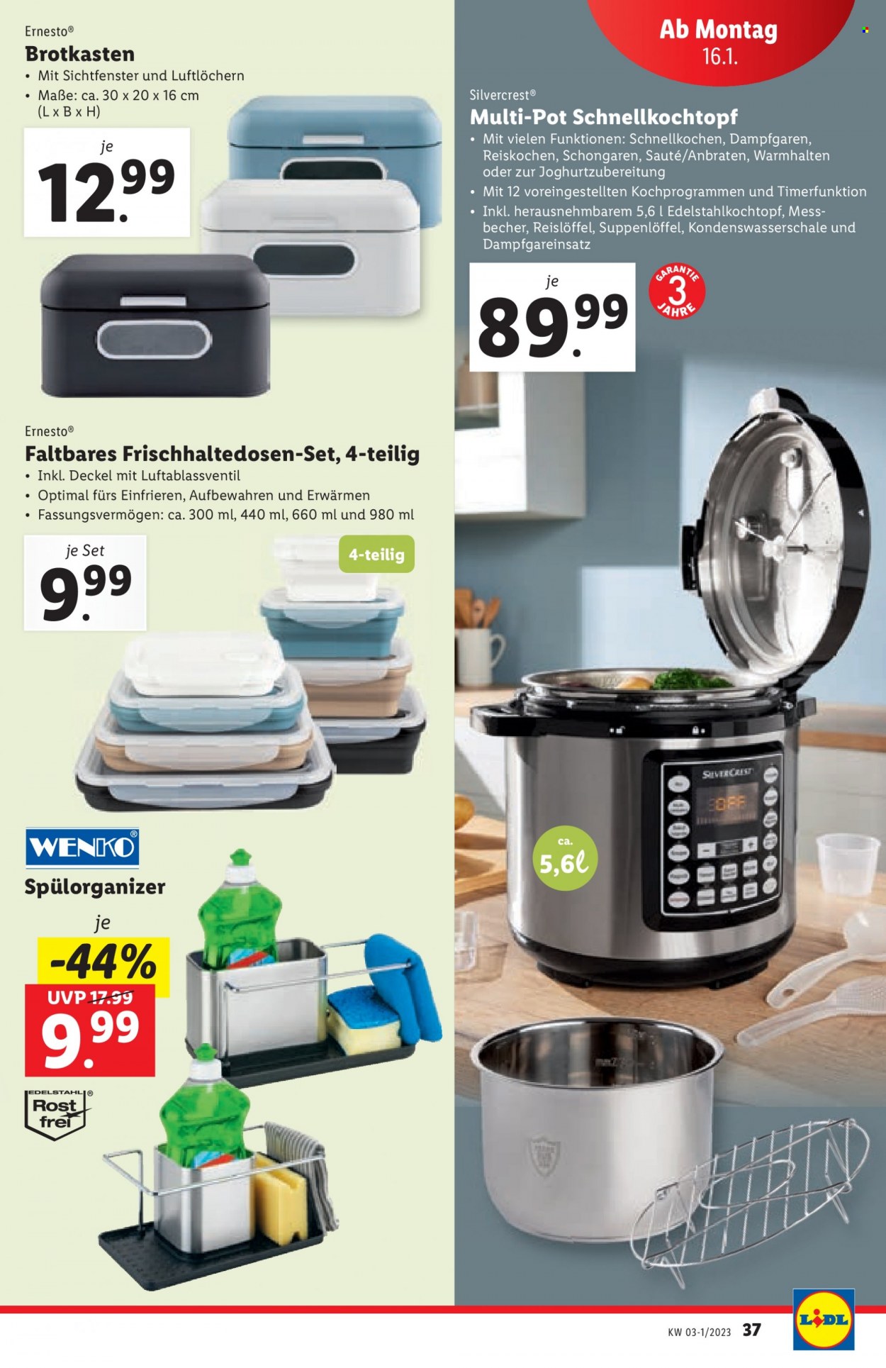 Angebote Lidl - 12.1.2023 - 18.1.2023. Seite 37
