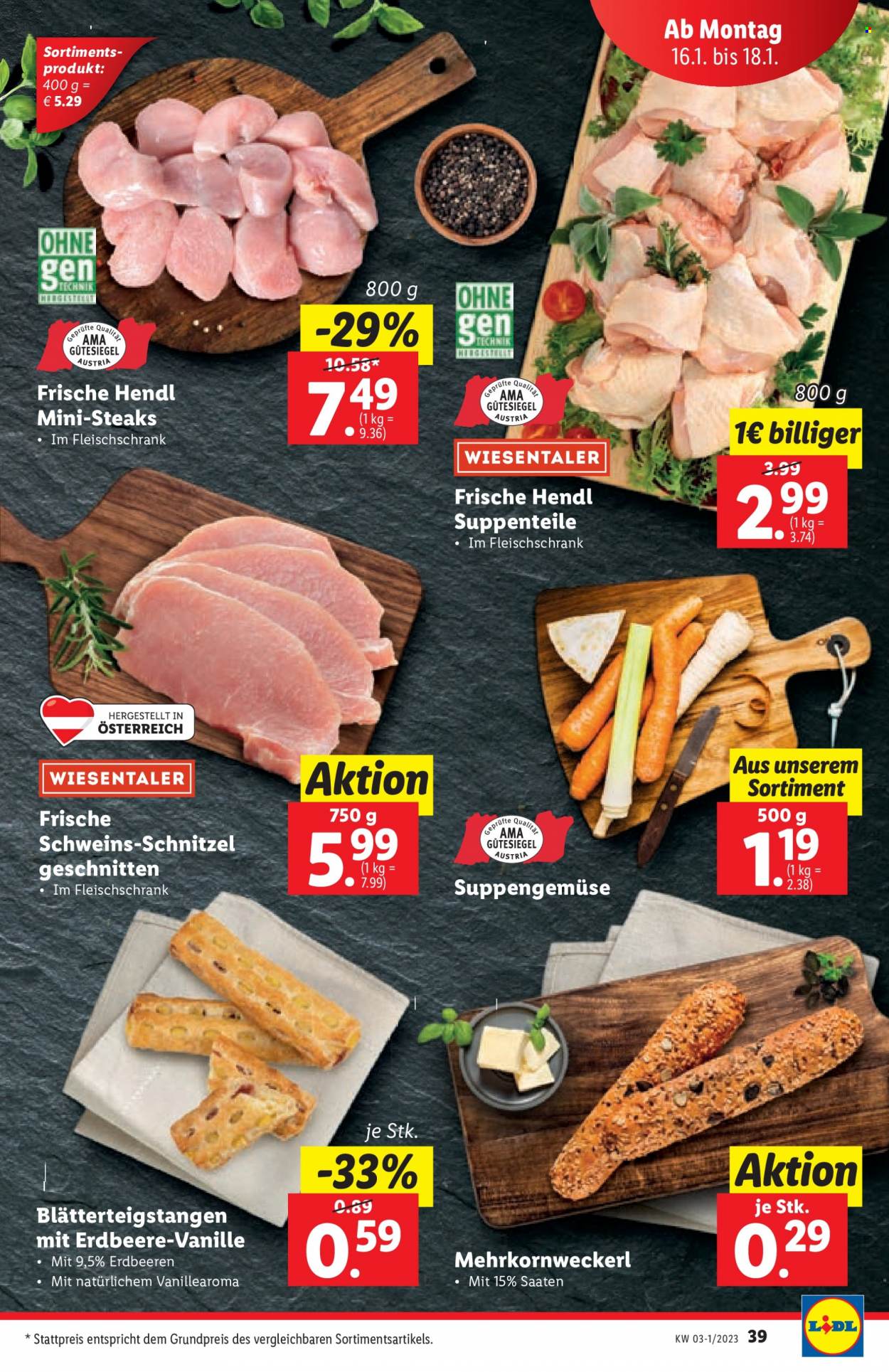 Angebote Lidl - 12.1.2023 - 18.1.2023. Seite 39