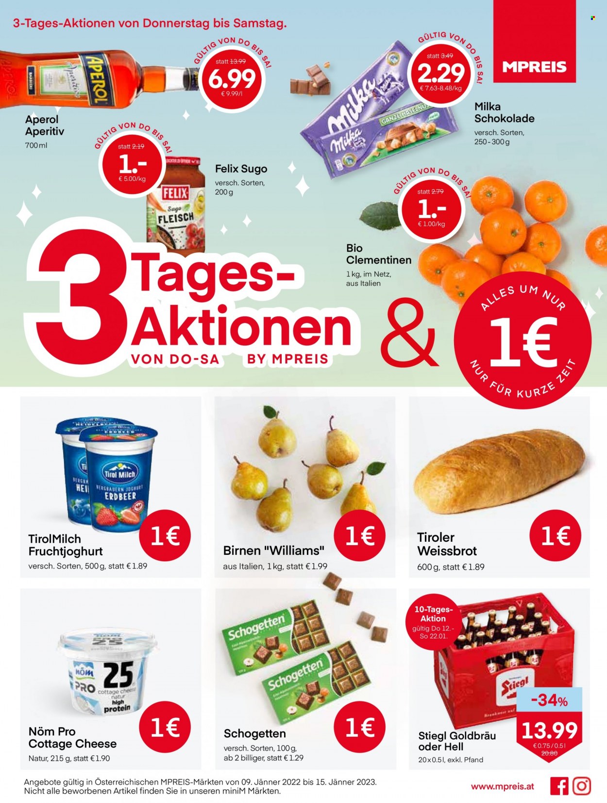 Angebote MPREIS - 9.1.2023 - 15.1.2023. Seite 1
