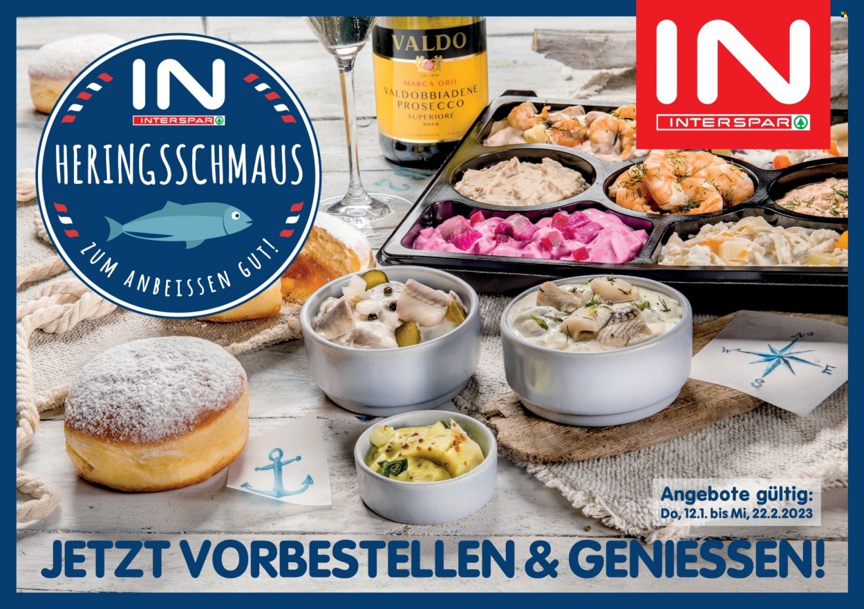 Angebote INTERSPAR - 12.1.2023 - 22.2.2023. Seite 1