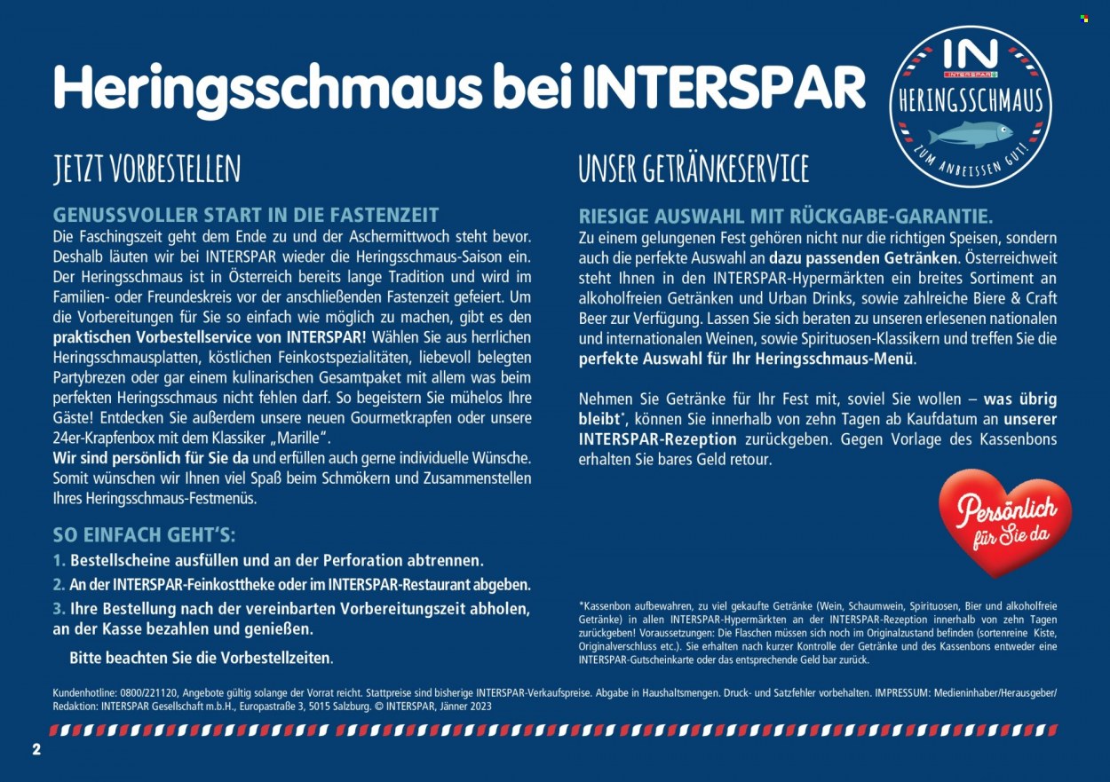 Angebote INTERSPAR - 12.1.2023 - 22.2.2023. Seite 2