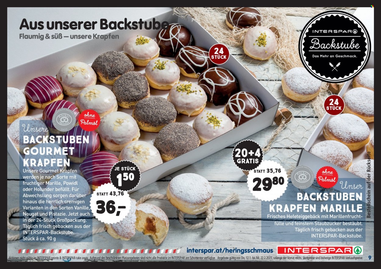 Angebote INTERSPAR - 12.1.2023 - 22.2.2023. Seite 9
