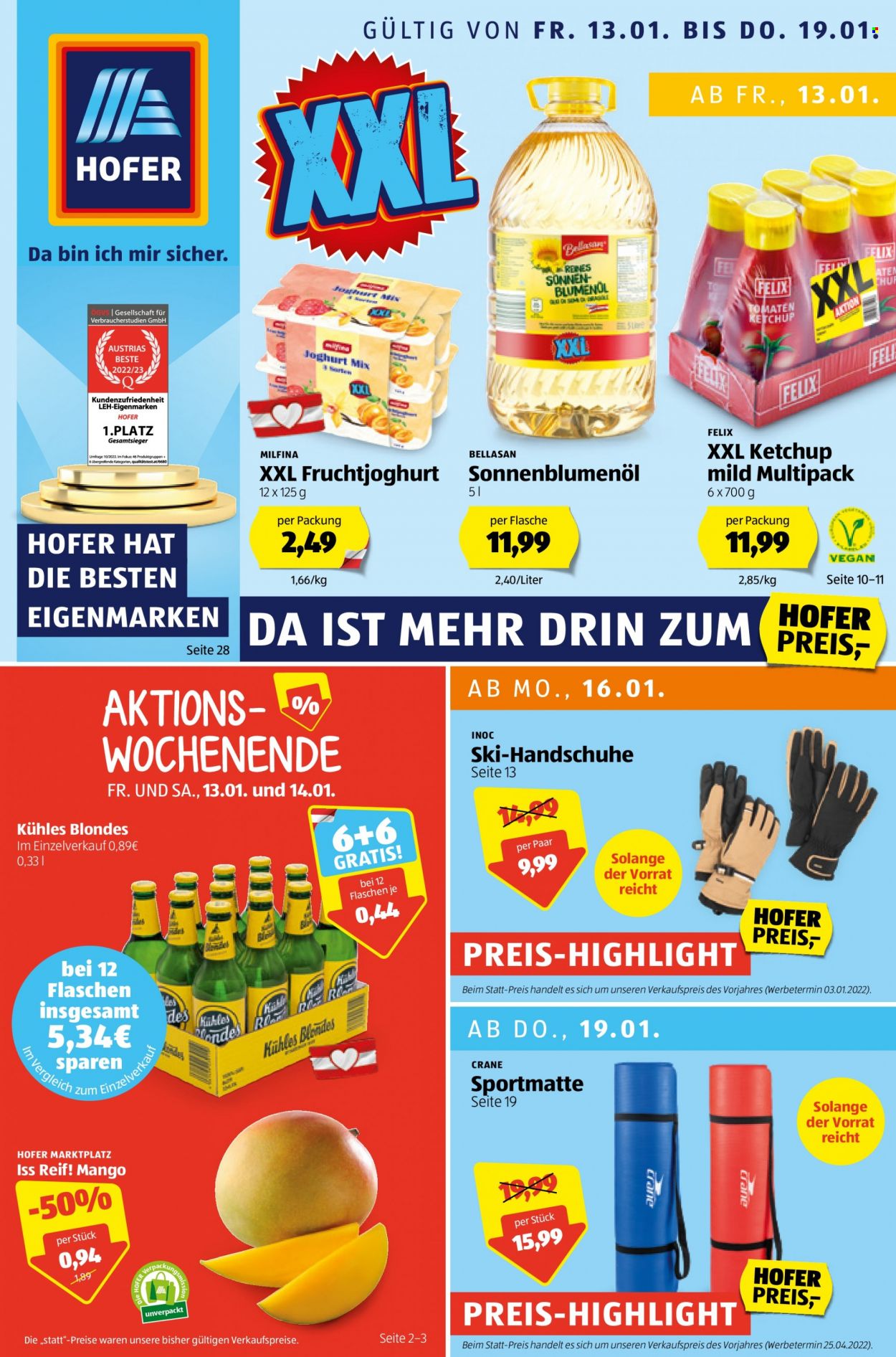 Angebote Hofer - 13.1.2023 - 19.1.2023. Seite 1