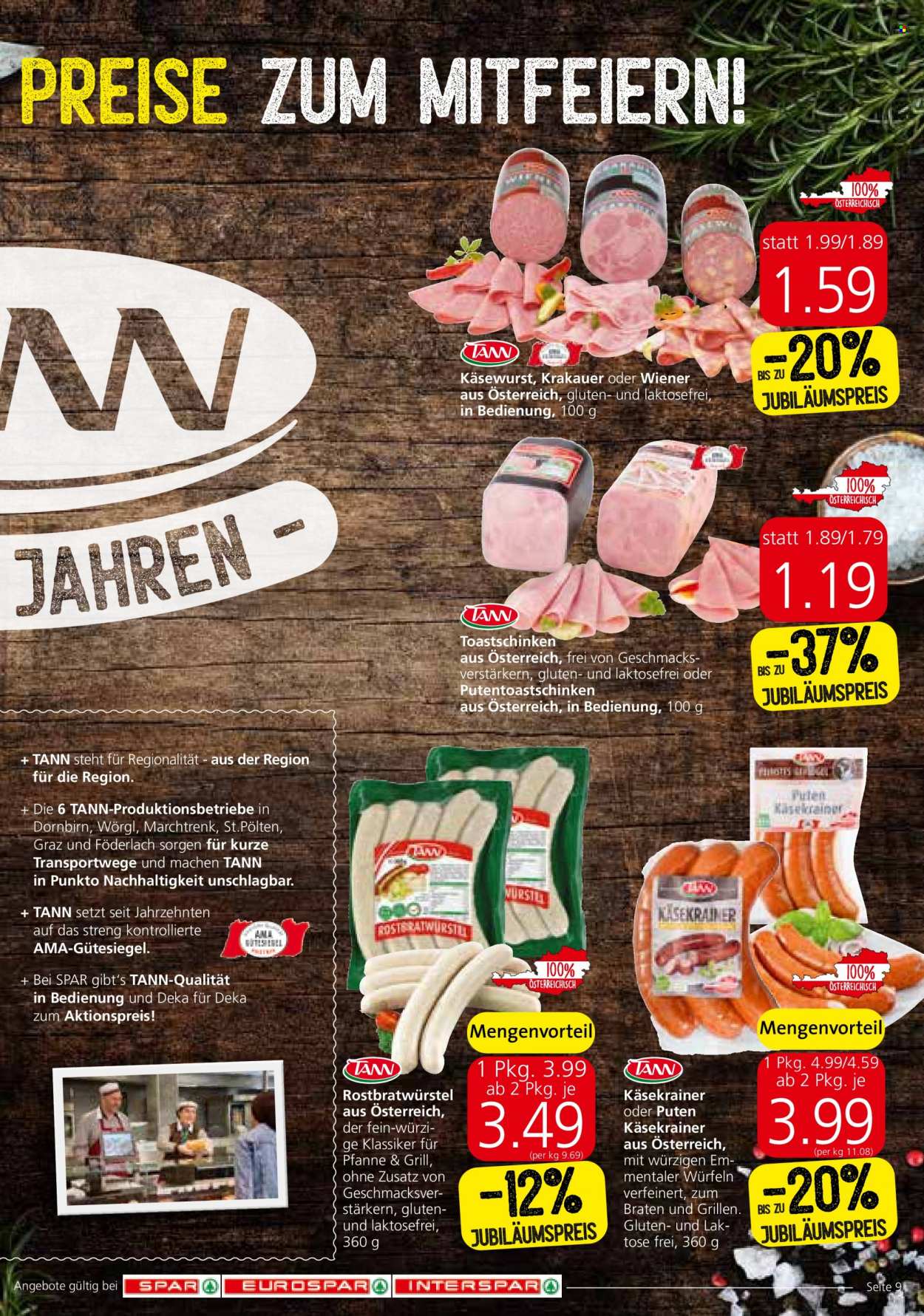 Angebote SPAR - 12.1.2023 - 18.1.2023. Seite 9