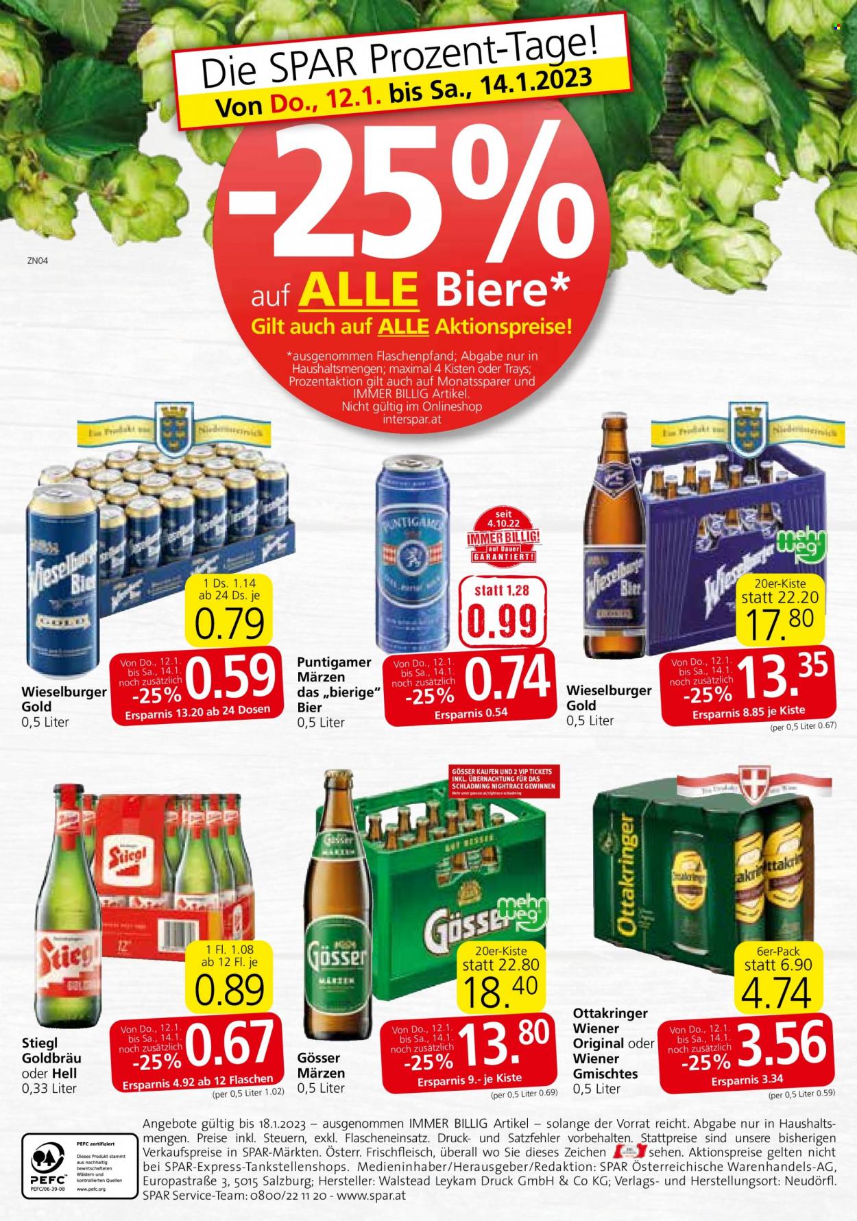 Angebote SPAR - 12.1.2023 - 18.1.2023. Seite 20