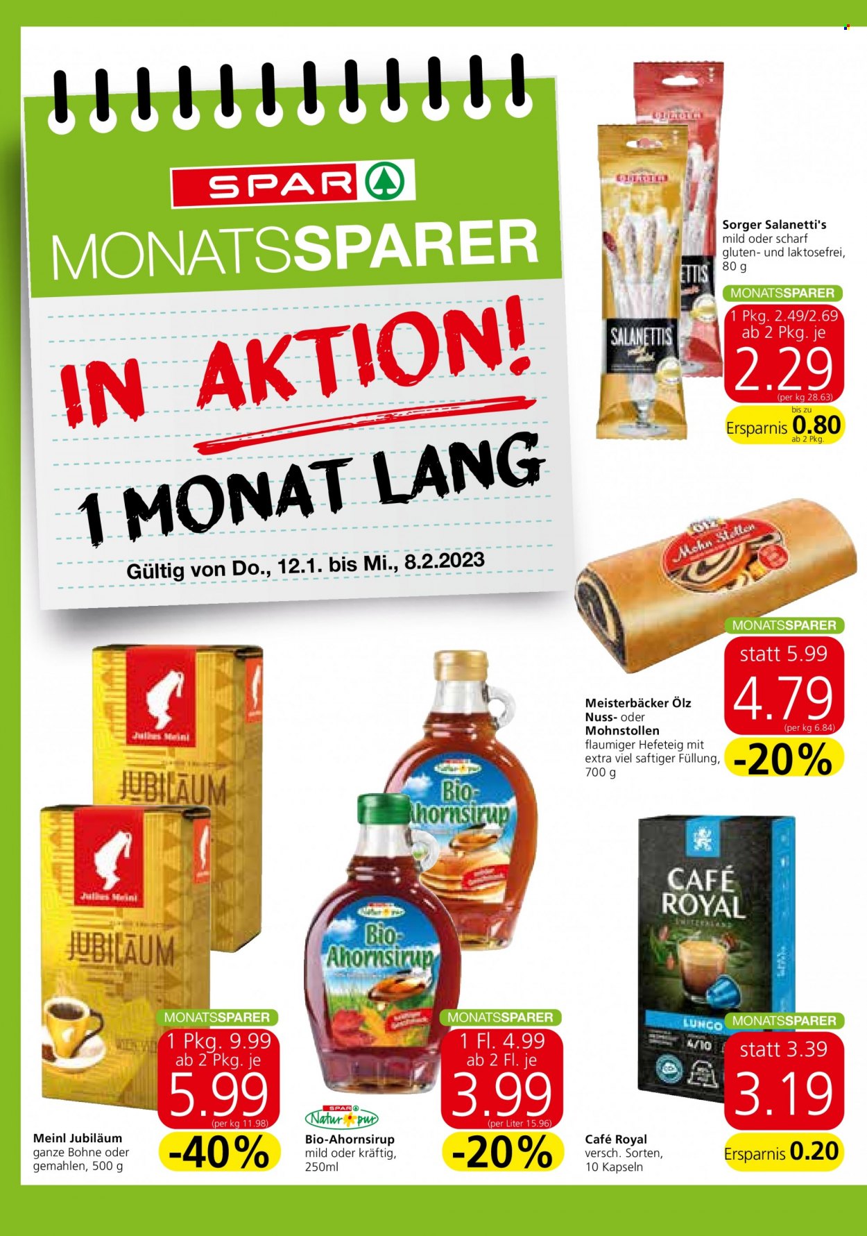 Angebote EUROSPAR - 12.1.2023 - 18.1.2023. Seite 18