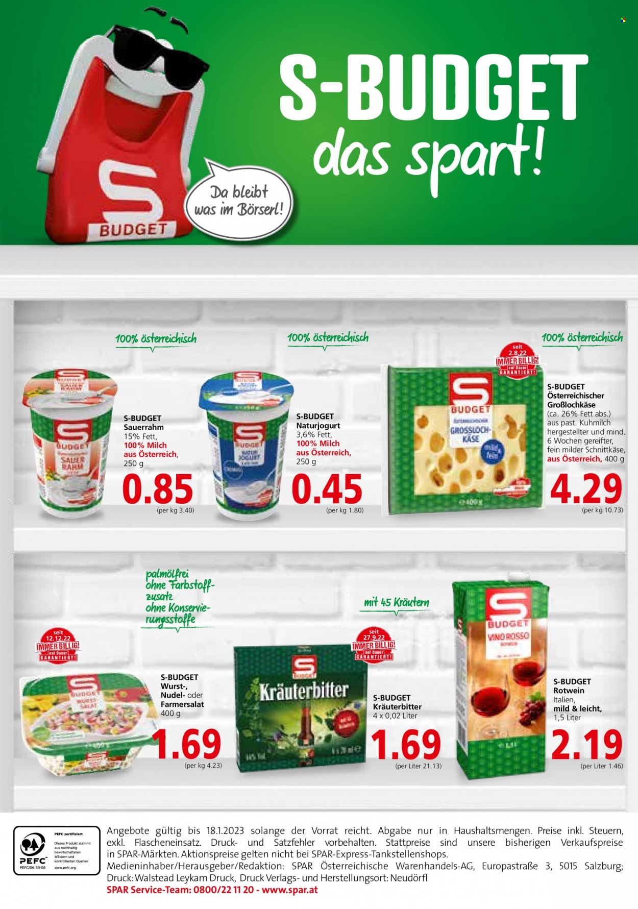 Angebote INTERSPAR - 12.1.2023 - 18.1.2023. Seite 4