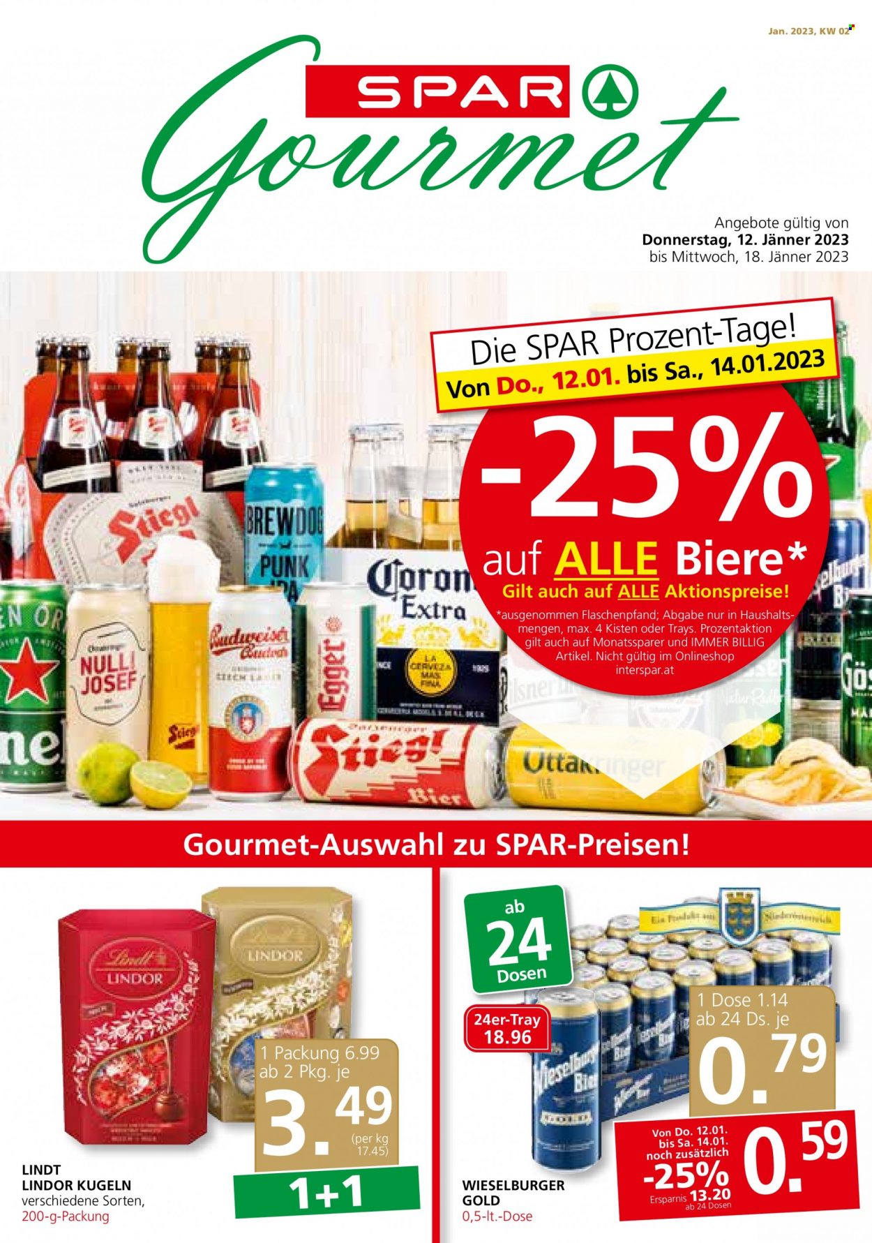 Angebote SPAR - 12.1.2023 - 18.1.2023. Seite 1