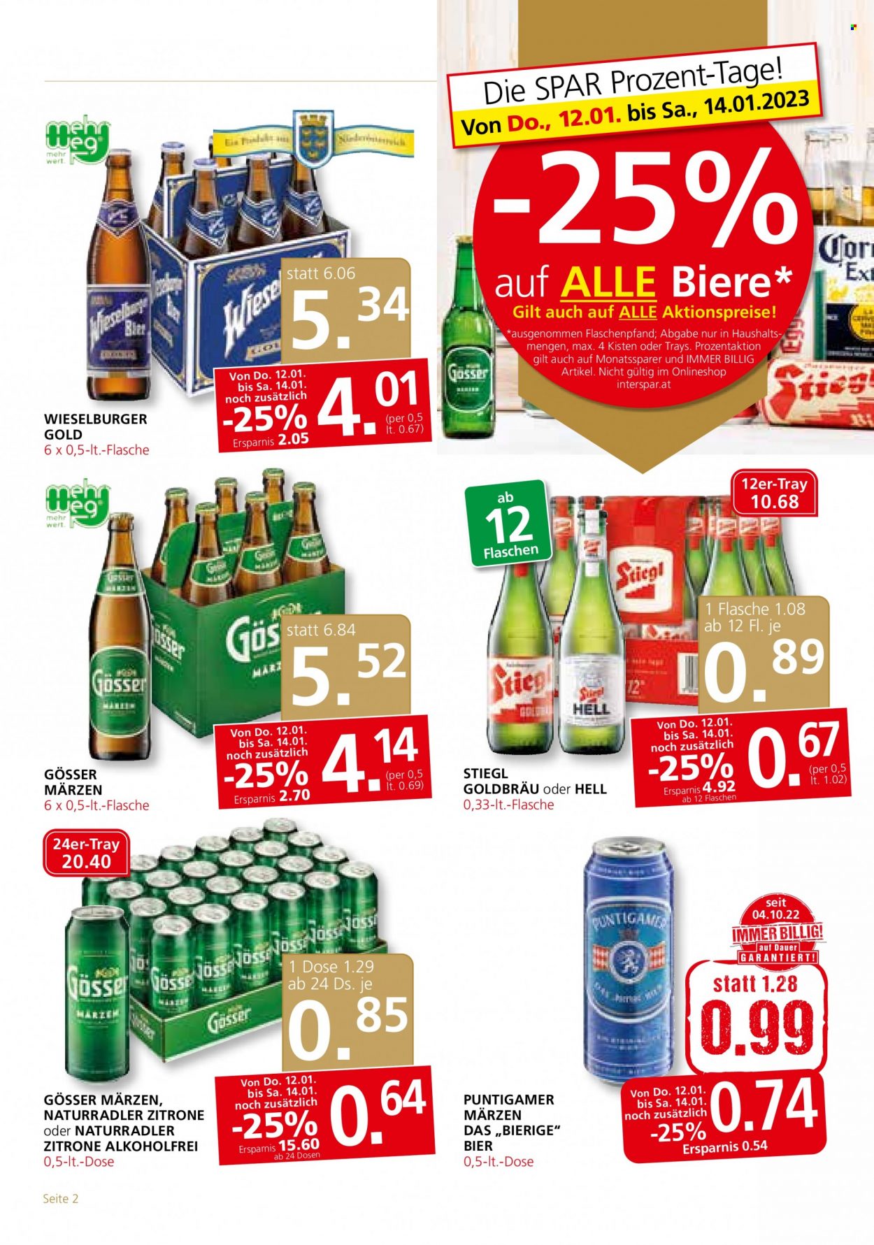 Angebote SPAR - 12.1.2023 - 18.1.2023. Seite 2