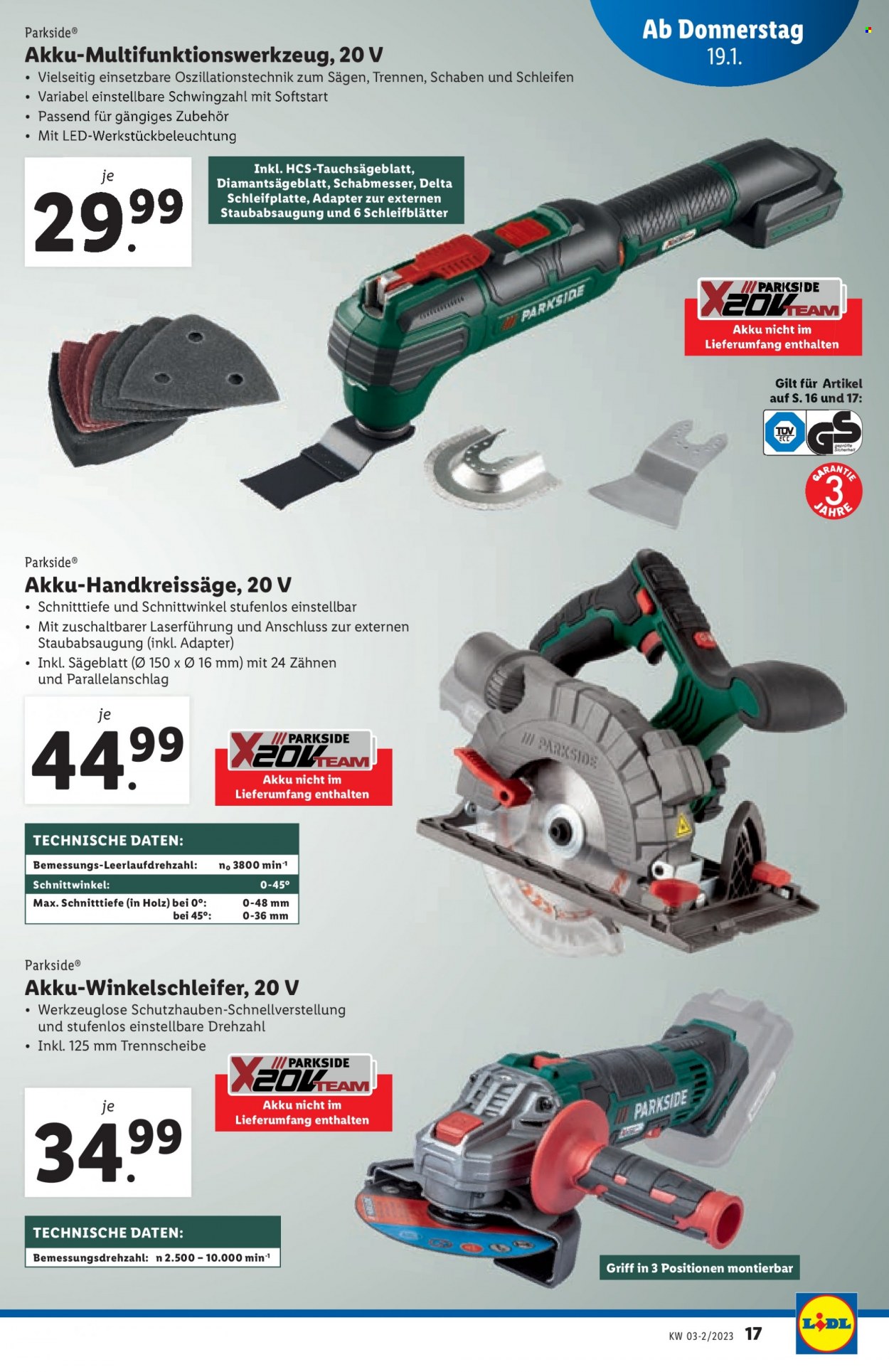 Angebote Lidl - 19.1.2023 - 25.1.2023. Seite 17
