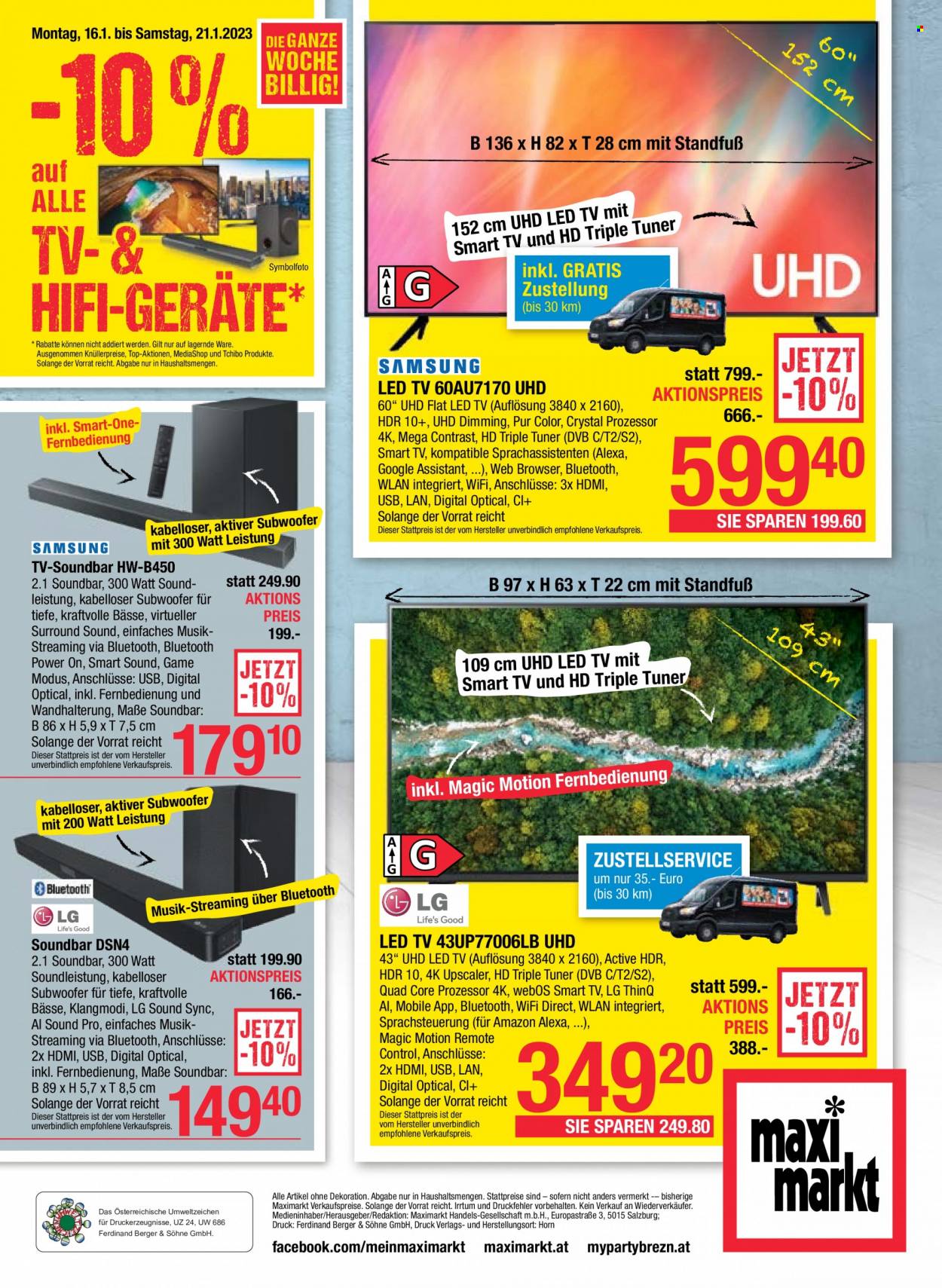 Angebote Maximarkt - 16.1.2023 - 21.1.2023. Seite 20