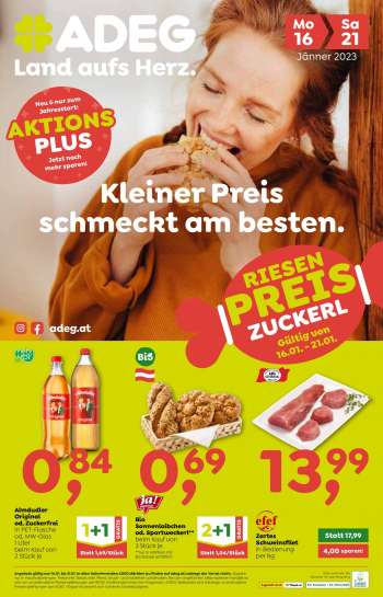 Angebote ADEG - 16.1.2023 - 21.1.2023.
