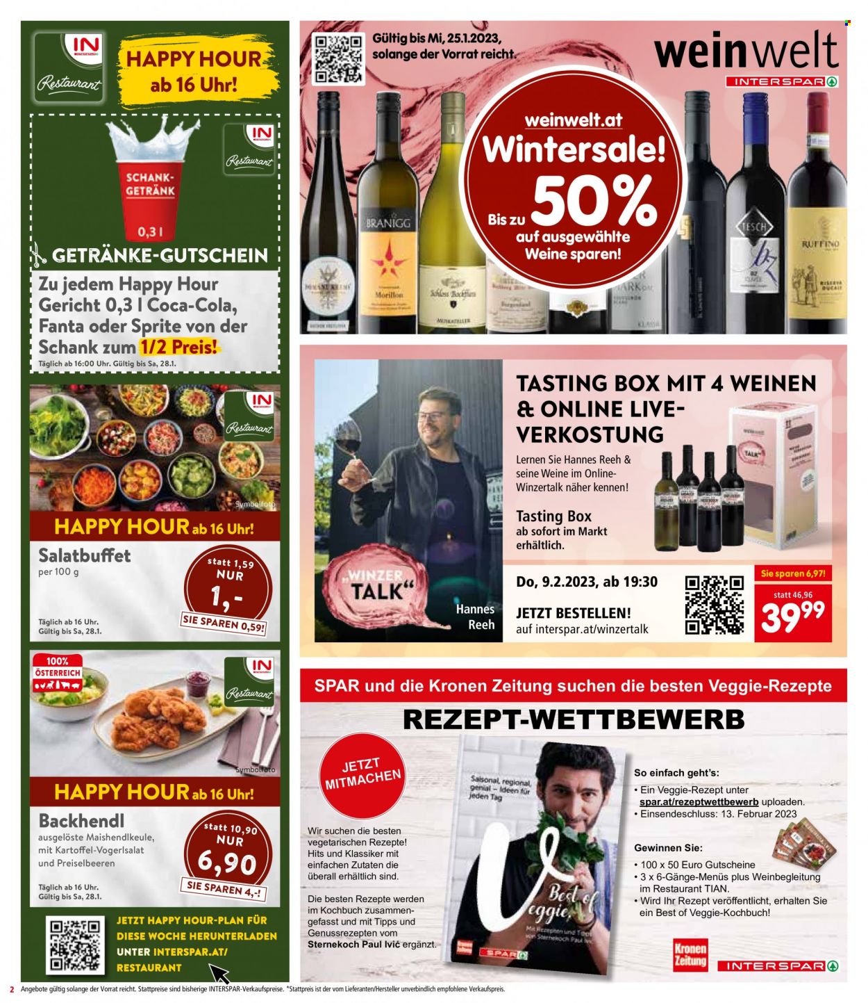 Angebote INTERSPAR - 19.1.2023 - 1.2.2023. Seite 2