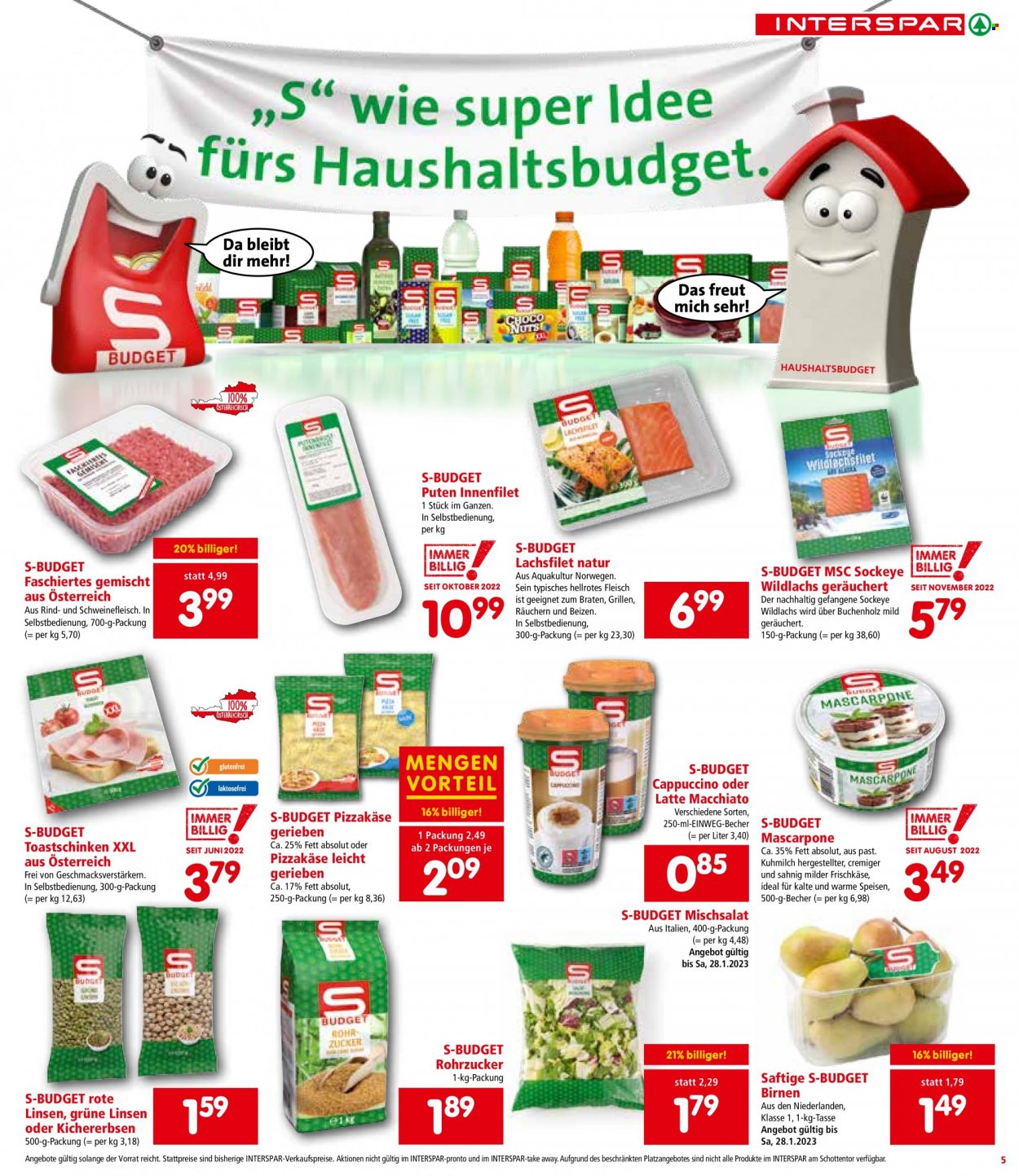 Angebote INTERSPAR - 19.1.2023 - 1.2.2023. Seite 5