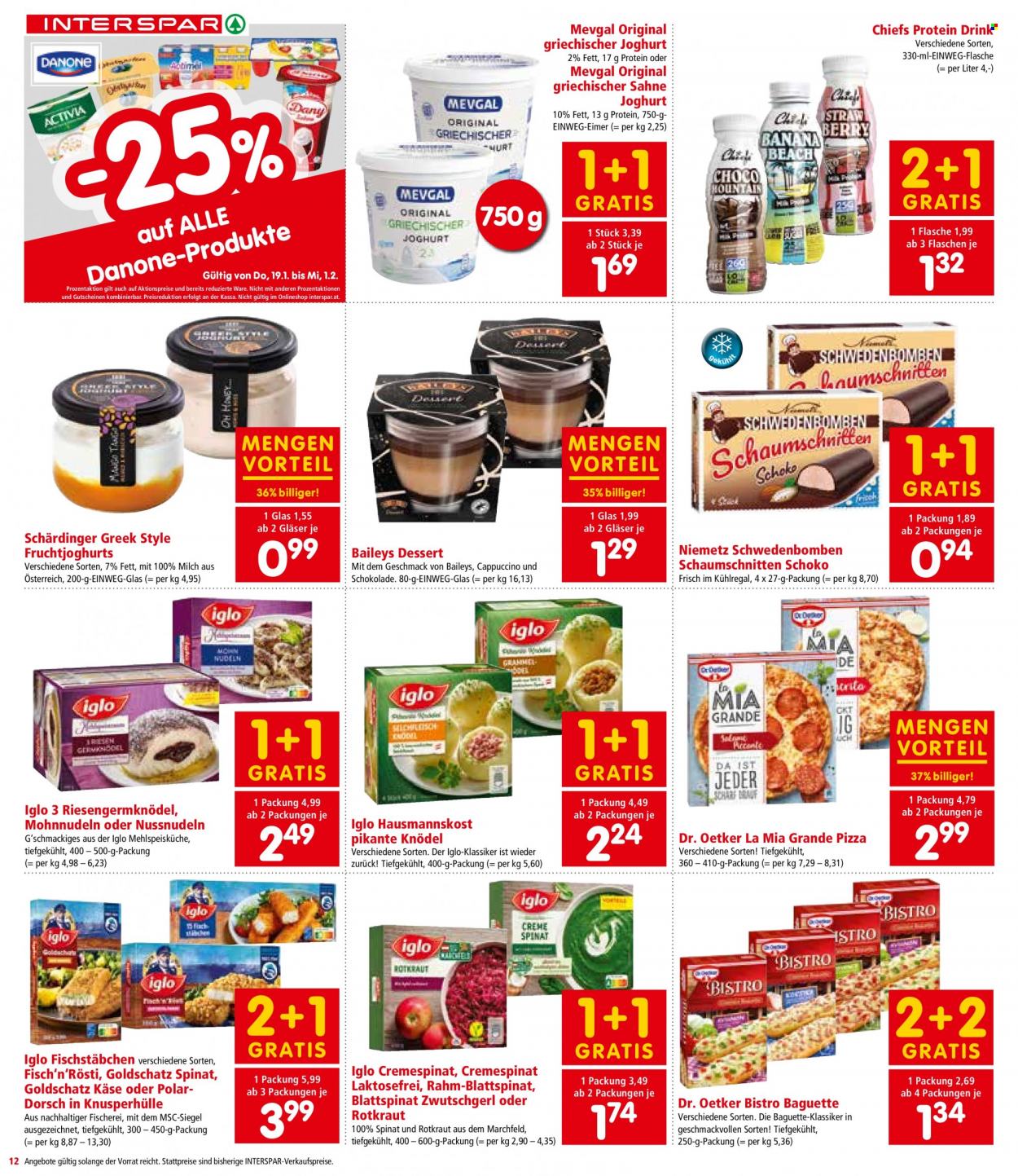 Angebote INTERSPAR - 19.1.2023 - 1.2.2023. Seite 12