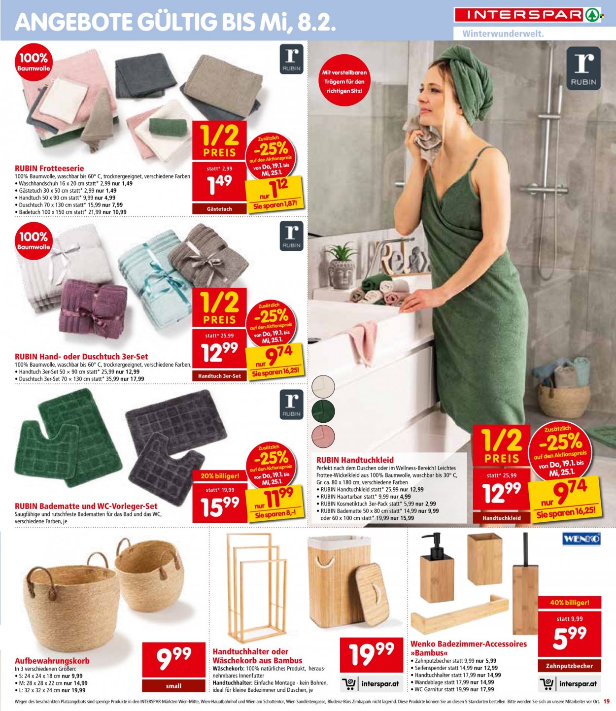 Angebote INTERSPAR - 19.1.2023 - 1.2.2023. Seite 19