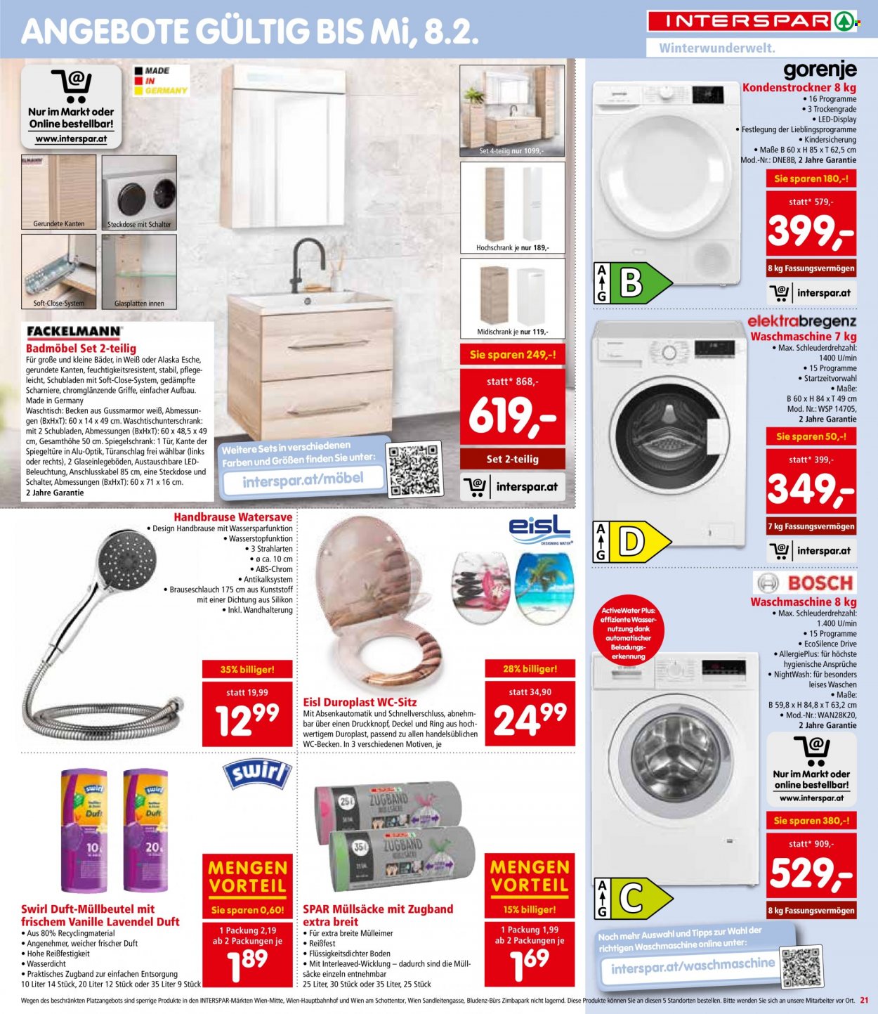 Angebote INTERSPAR - 19.1.2023 - 1.2.2023. Seite 21