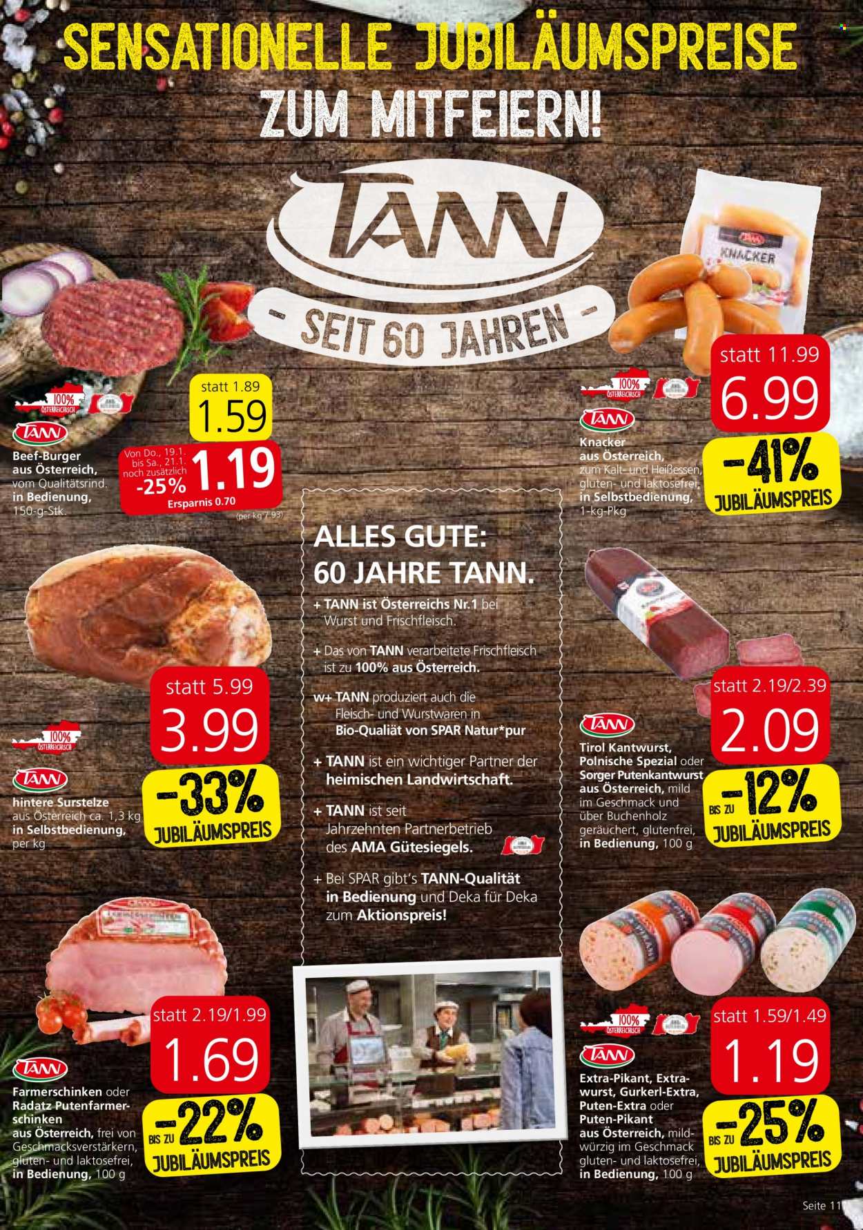 Angebote EUROSPAR - 19.1.2023 - 1.2.2023. Seite 11