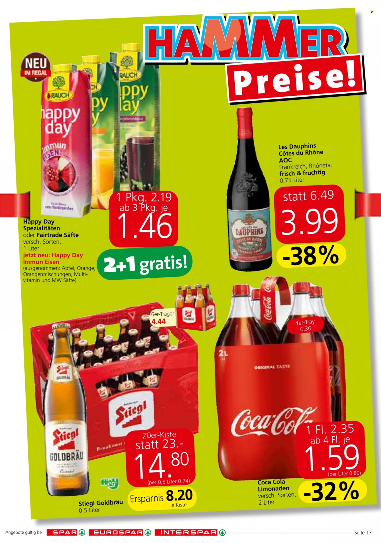 Angebote INTERSPAR - 19.1.2023 - 1.2.2023. Seite 17