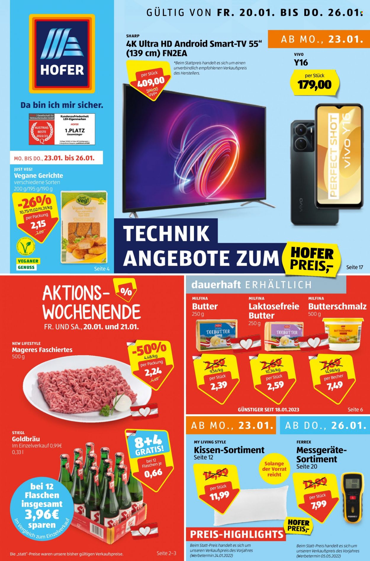 Angebote Hofer - 20.1.2023 - 26.1.2023. Seite 1