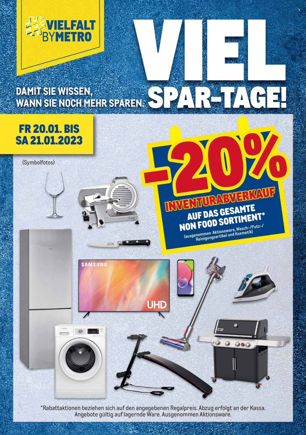 Angebote Metro - 20.1.2023 - 21.1.2023. Seite 1