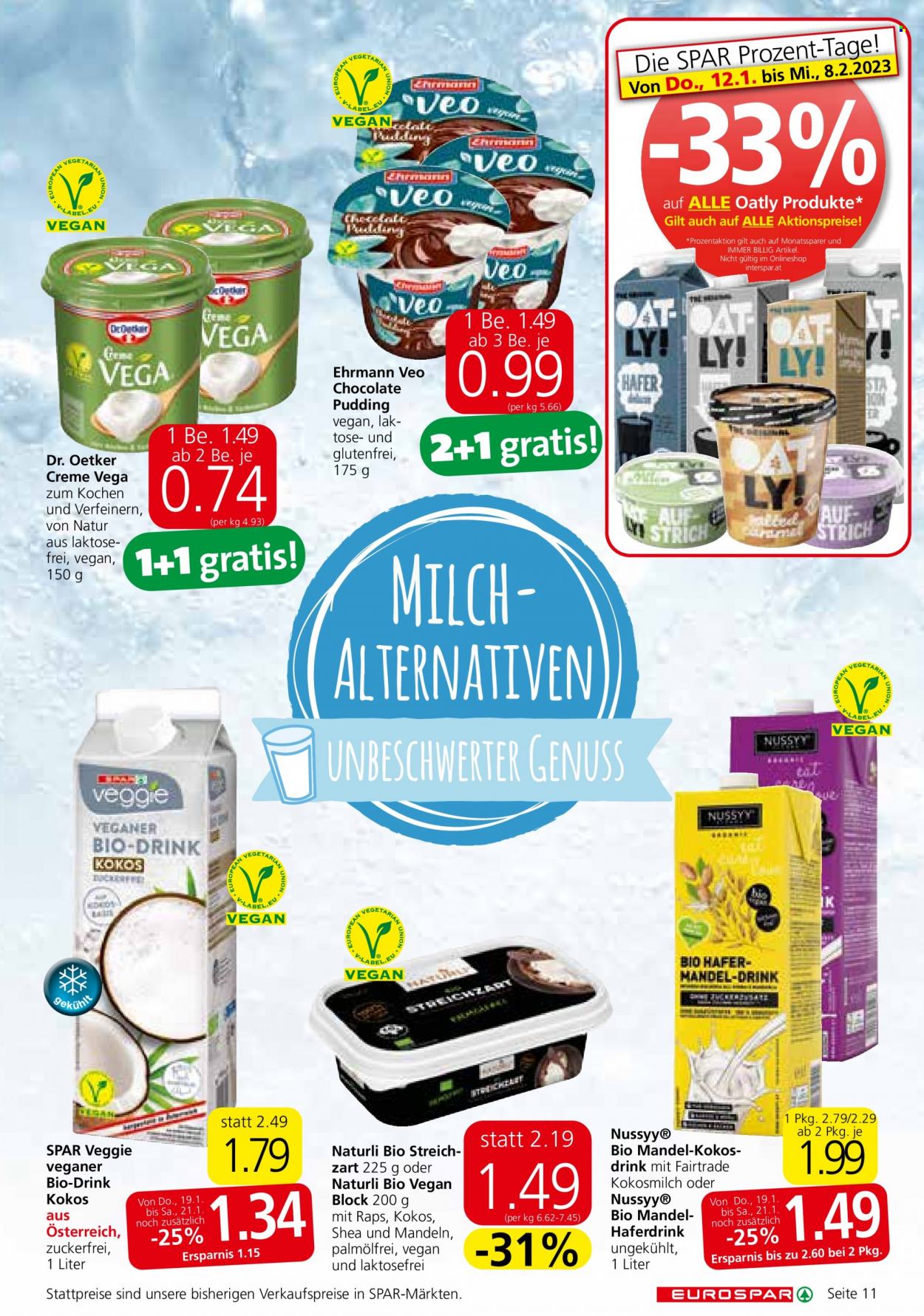 Angebote EUROSPAR - 19.1.2023 - 1.2.2023. Seite 11