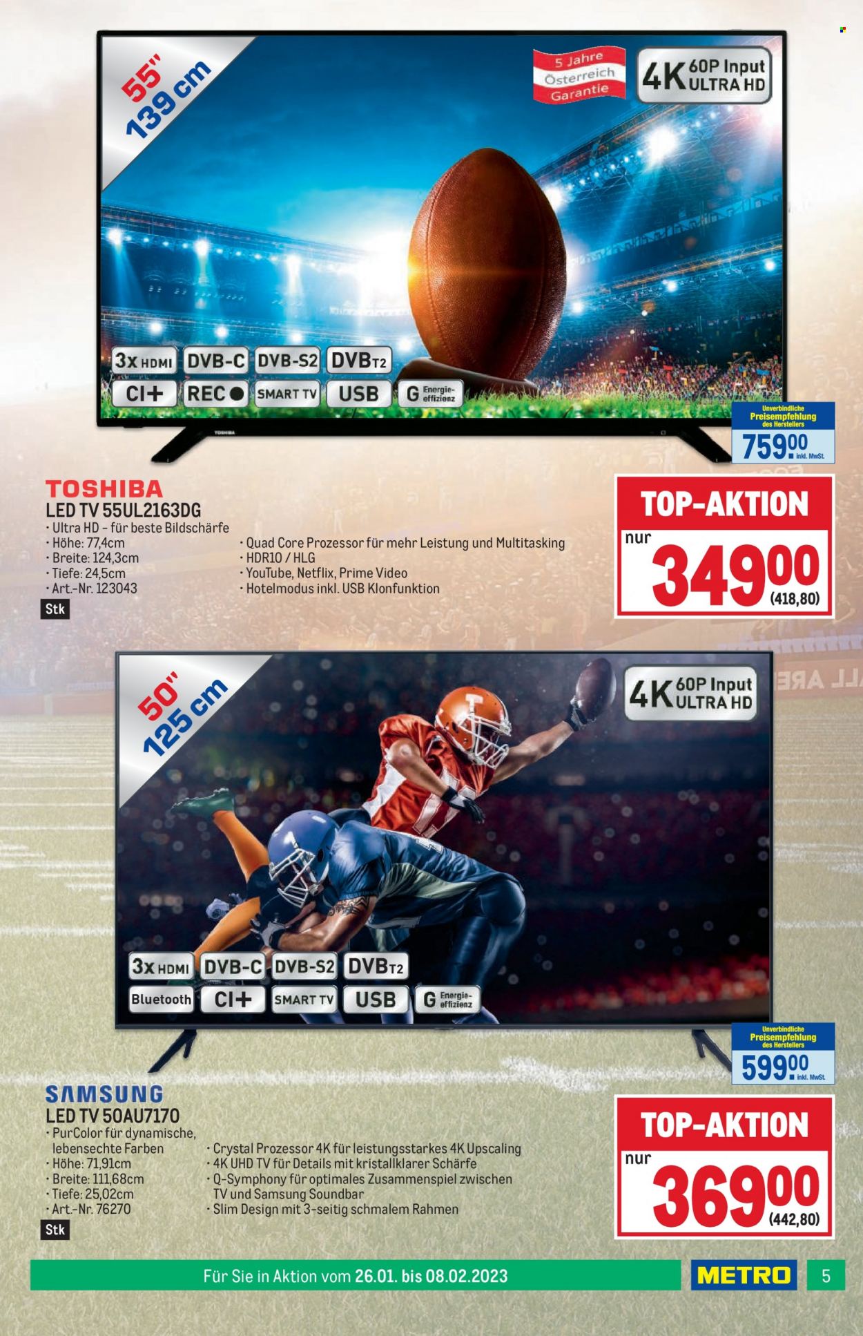 Angebote Metro - 26.1.2023 - 8.2.2023. Seite 5