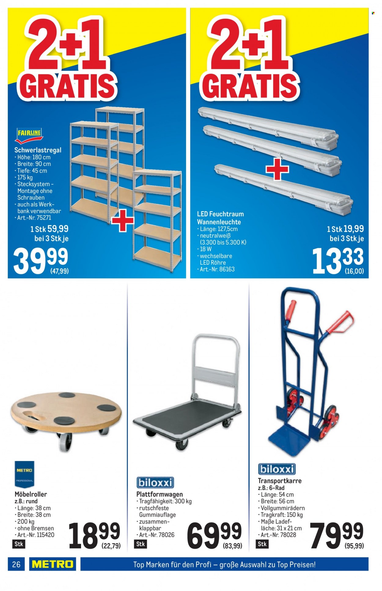 Angebote Metro - 26.1.2023 - 8.2.2023. Seite 26