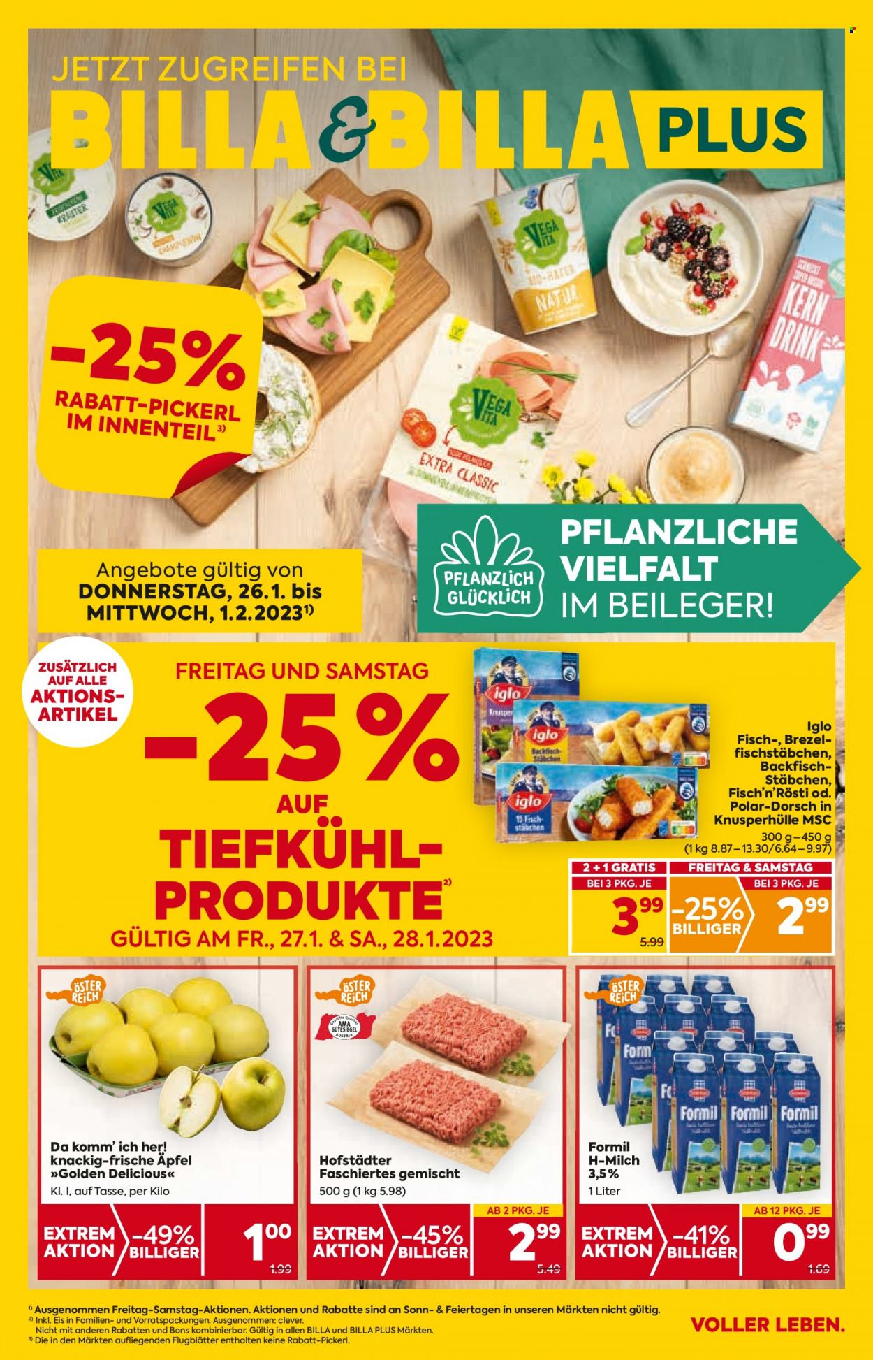 Angebote Billa - 26.1.2023 - 1.2.2023. Seite 1