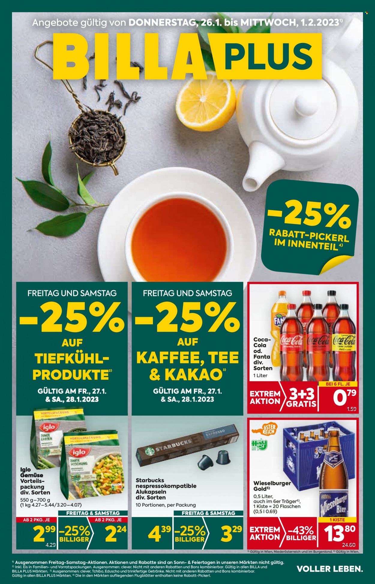 Angebote Billa Plus - 26.1.2023 - 1.2.2023. Seite 1